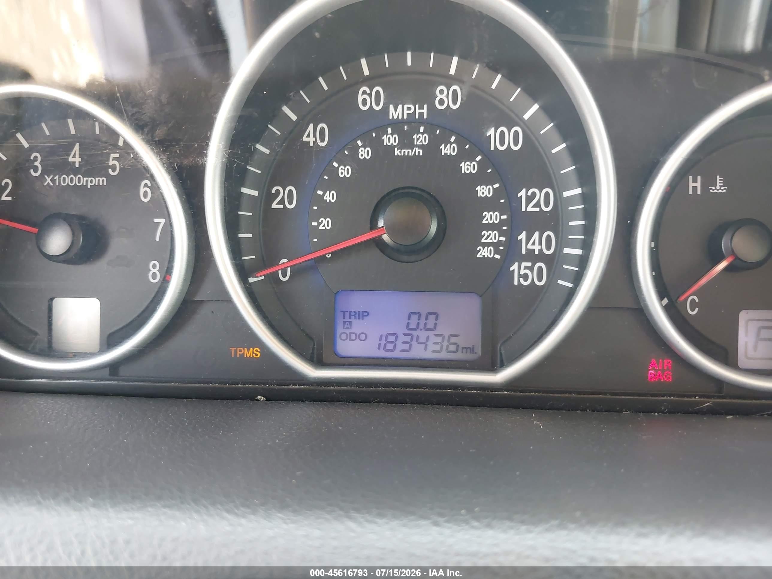 2010 Hyundai Veracruz Limited Blue vin: KM8NU4CC3AU100798