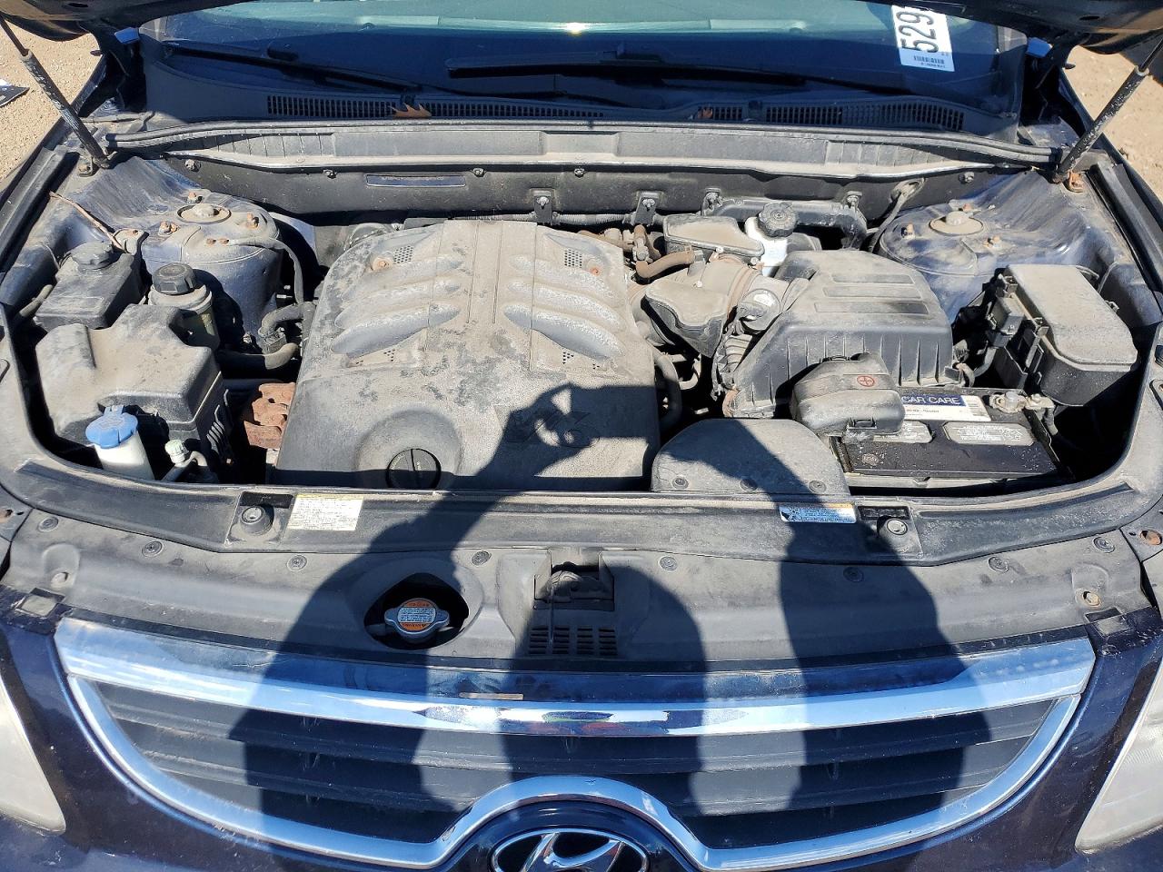 2012 Hyundai Veracruz Limited Black vin: KM8NU4CC3CU188626