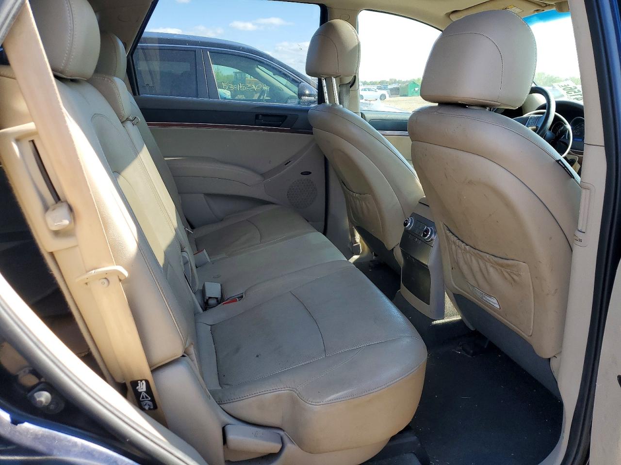 2012 Hyundai Veracruz Limited Black vin: KM8NU4CC3CU188626