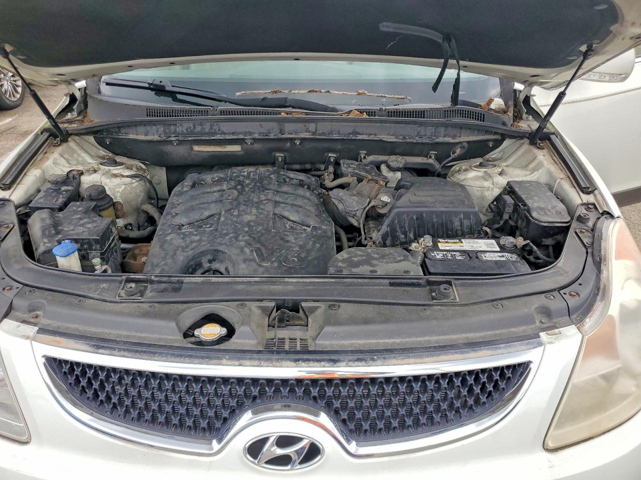 2010 Hyundai Veracruz Limited White vin: KM8NU4CC4AU104844