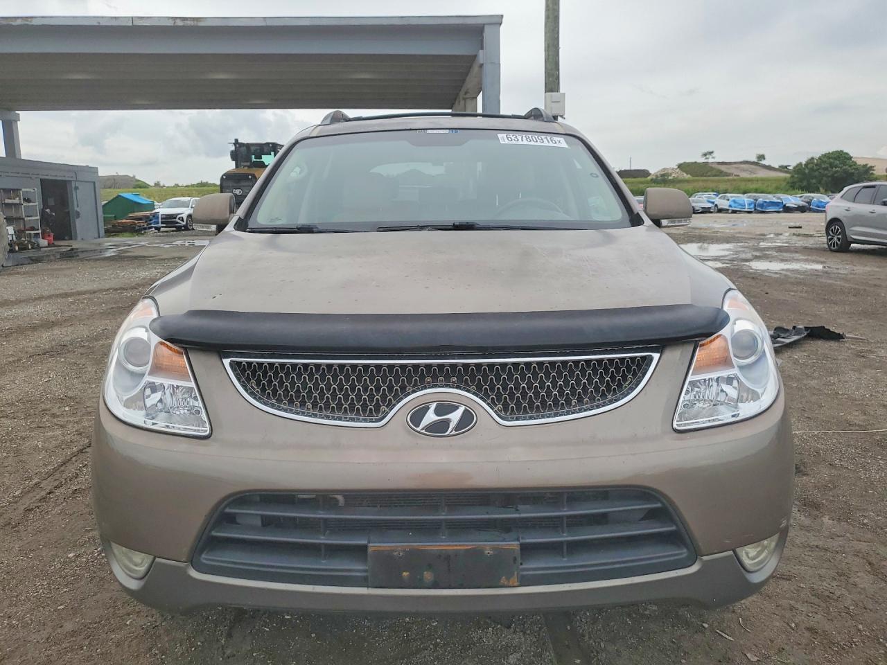 2010 Hyundai Veracruz Limited Золотой vin: KM8NU4CC4AU122177