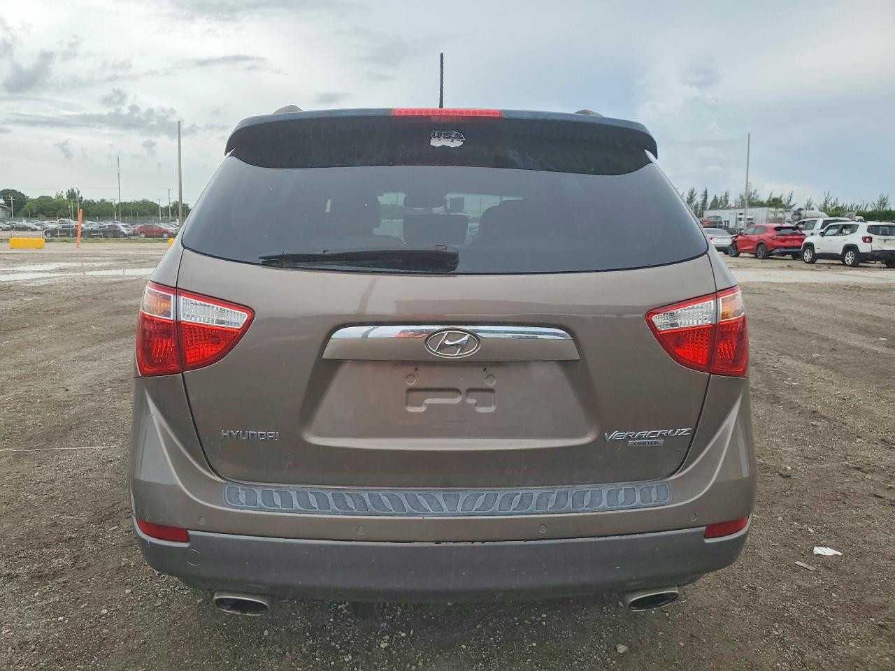 2010 Hyundai Veracruz Limited Золотой vin: KM8NU4CC4AU122177