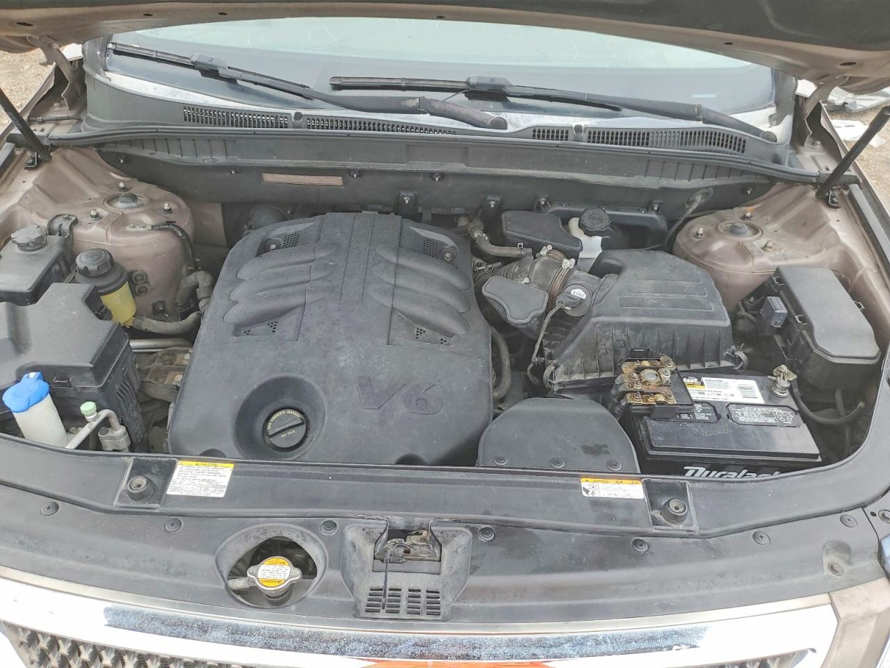 2010 Hyundai Veracruz Limited Золотой vin: KM8NU4CC4AU122177