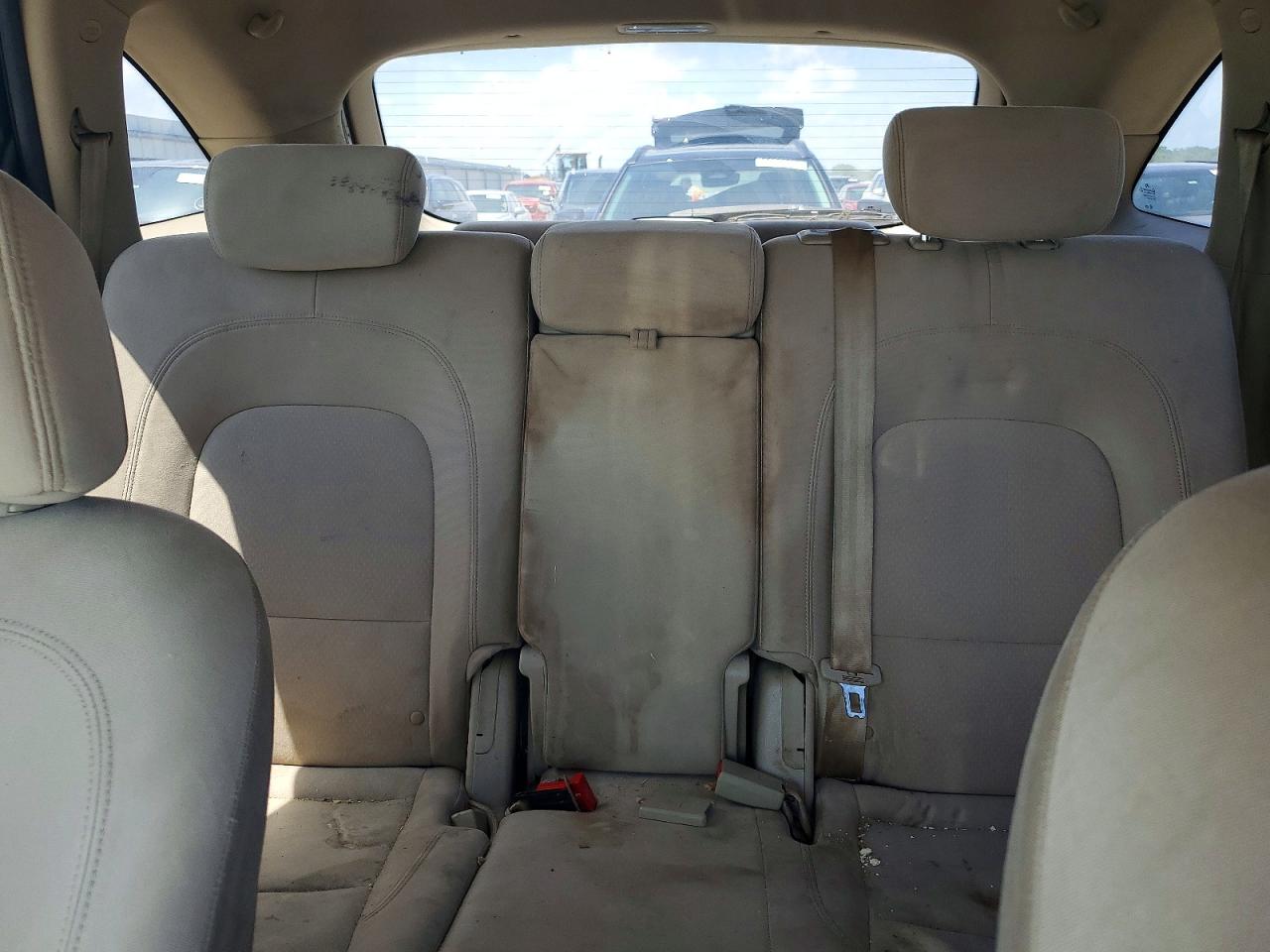 2011 Hyundai Veracruz Gls White vin: KM8NU4CC4BU140633