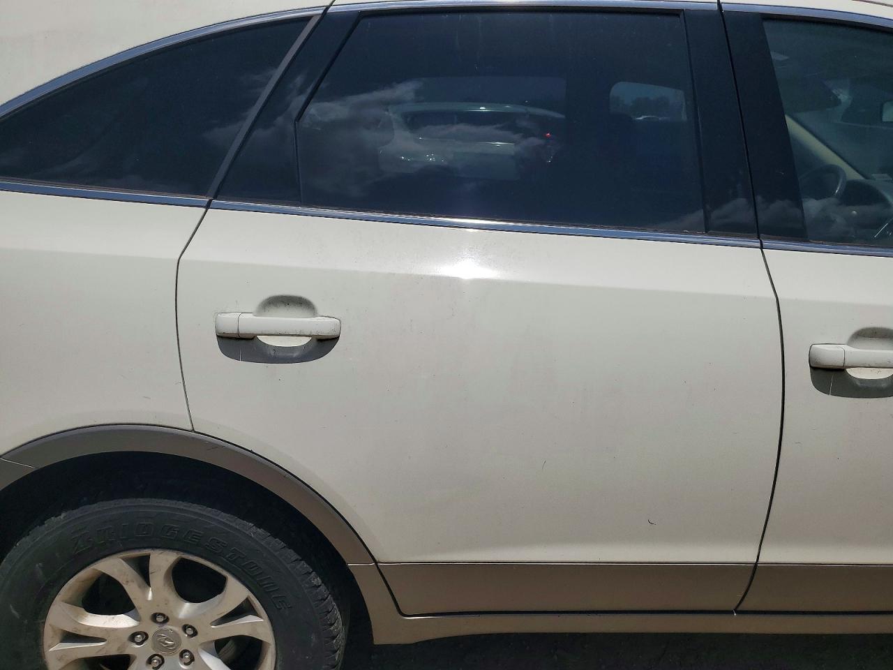 2011 Hyundai Veracruz Gls White vin: KM8NU4CC4BU140633