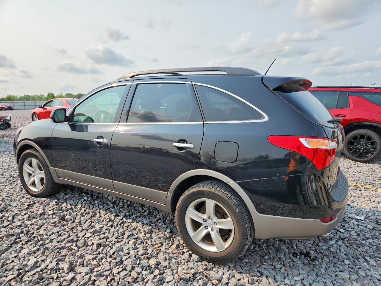 2011 Hyundai Veracruz Limited Black vin: KM8NU4CC4BU153446