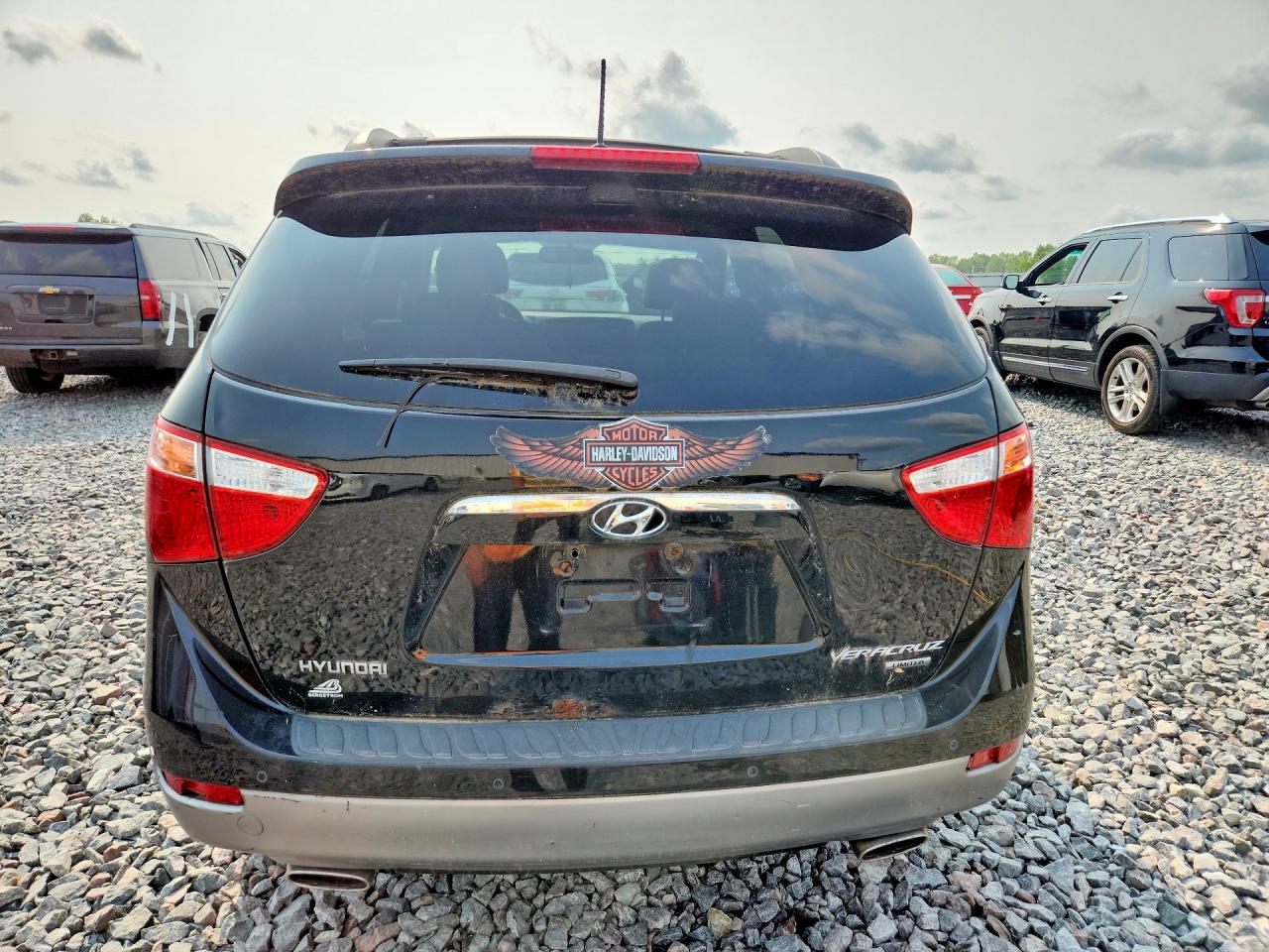 2011 Hyundai Veracruz Limited Black vin: KM8NU4CC4BU153446