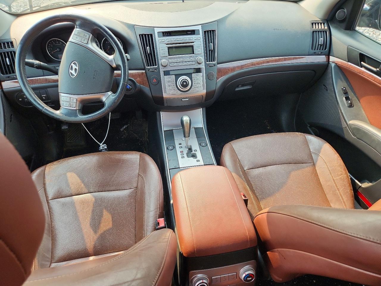 2011 Hyundai Veracruz Limited Black vin: KM8NU4CC4BU153446