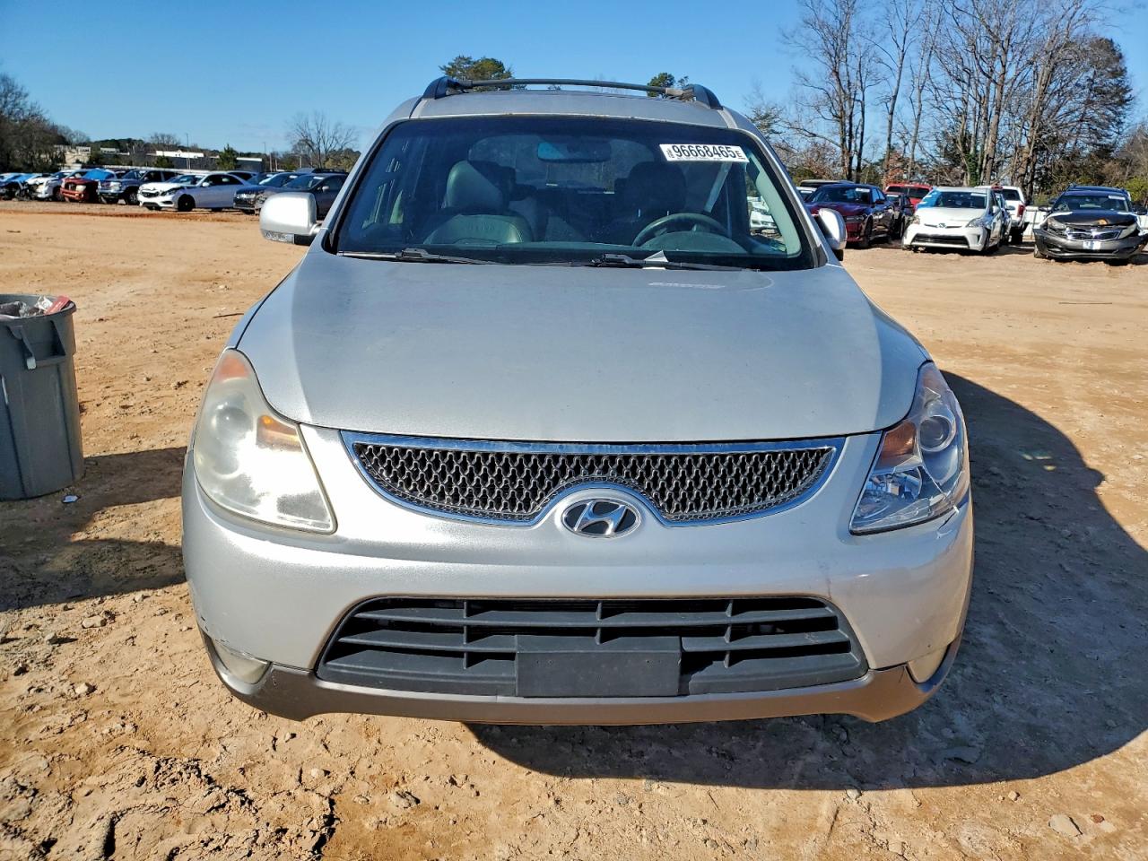 2011 Hyundai Veracruz Gls Silver vin: KM8NU4CC4BU156587