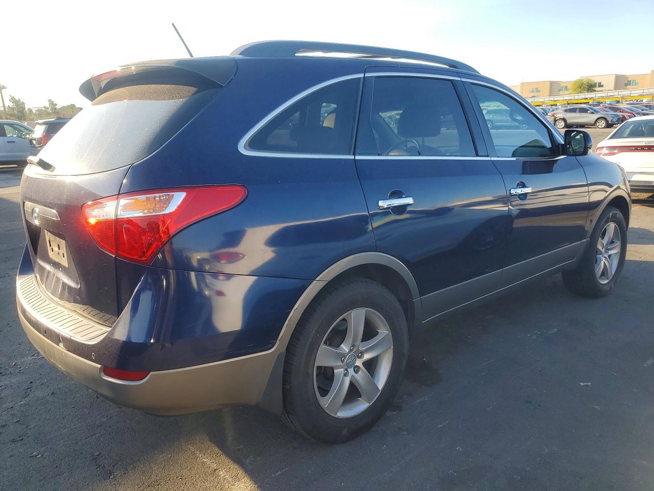 2011 Hyundai Veracruz Limited Синий vin: KM8NU4CC4BU171865