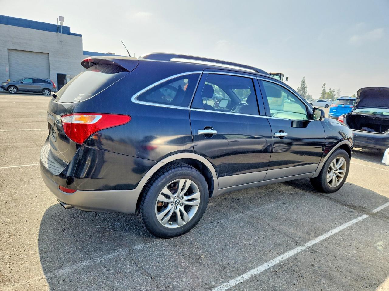2012 Hyundai Veracruz Limited Черный vin: KM8NU4CC4CU200847