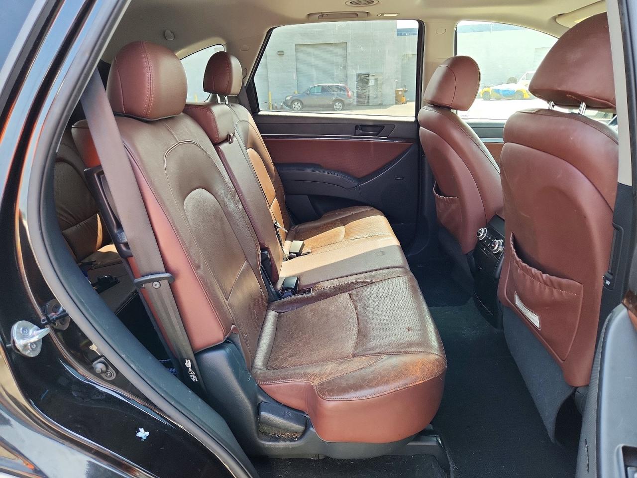 2012 Hyundai Veracruz Limited Черный vin: KM8NU4CC4CU200847