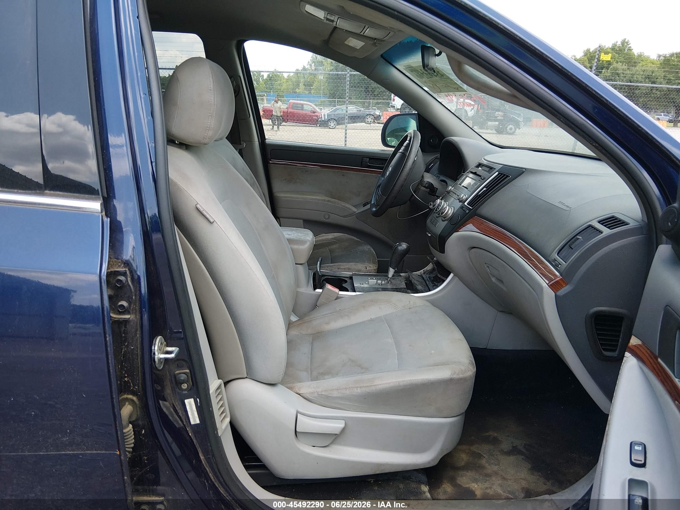 2011 Hyundai Veracruz Gls Blue vin: KM8NU4CC5BU145730