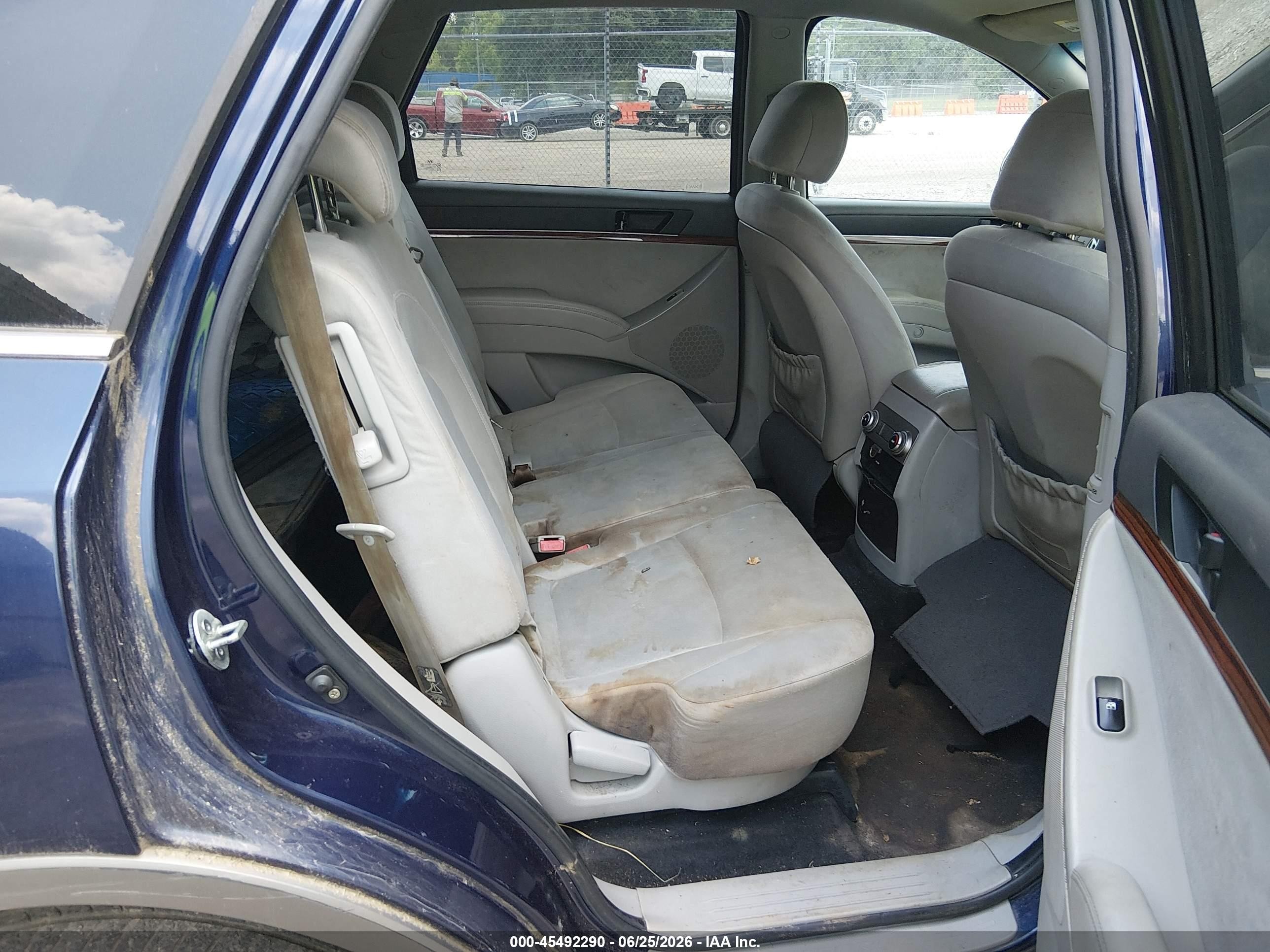 2011 Hyundai Veracruz Gls Blue vin: KM8NU4CC5BU145730