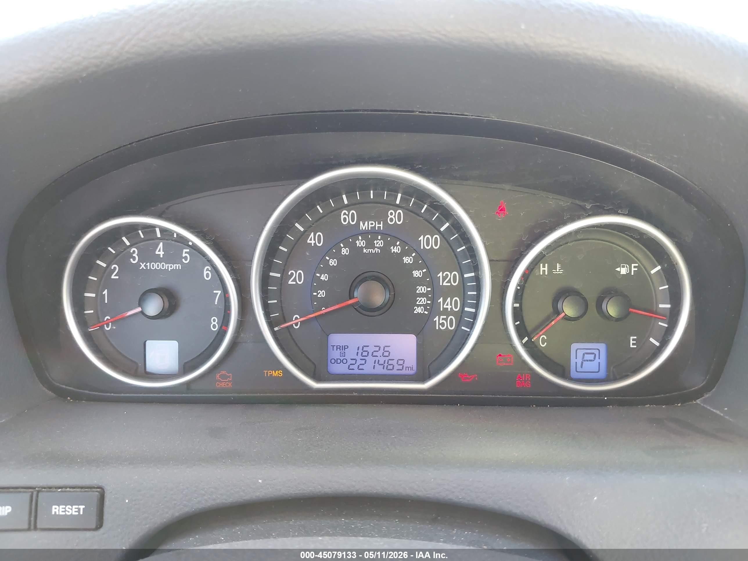 2011 Hyundai Veracruz Gls Blue vin: KM8NU4CC5BU149289