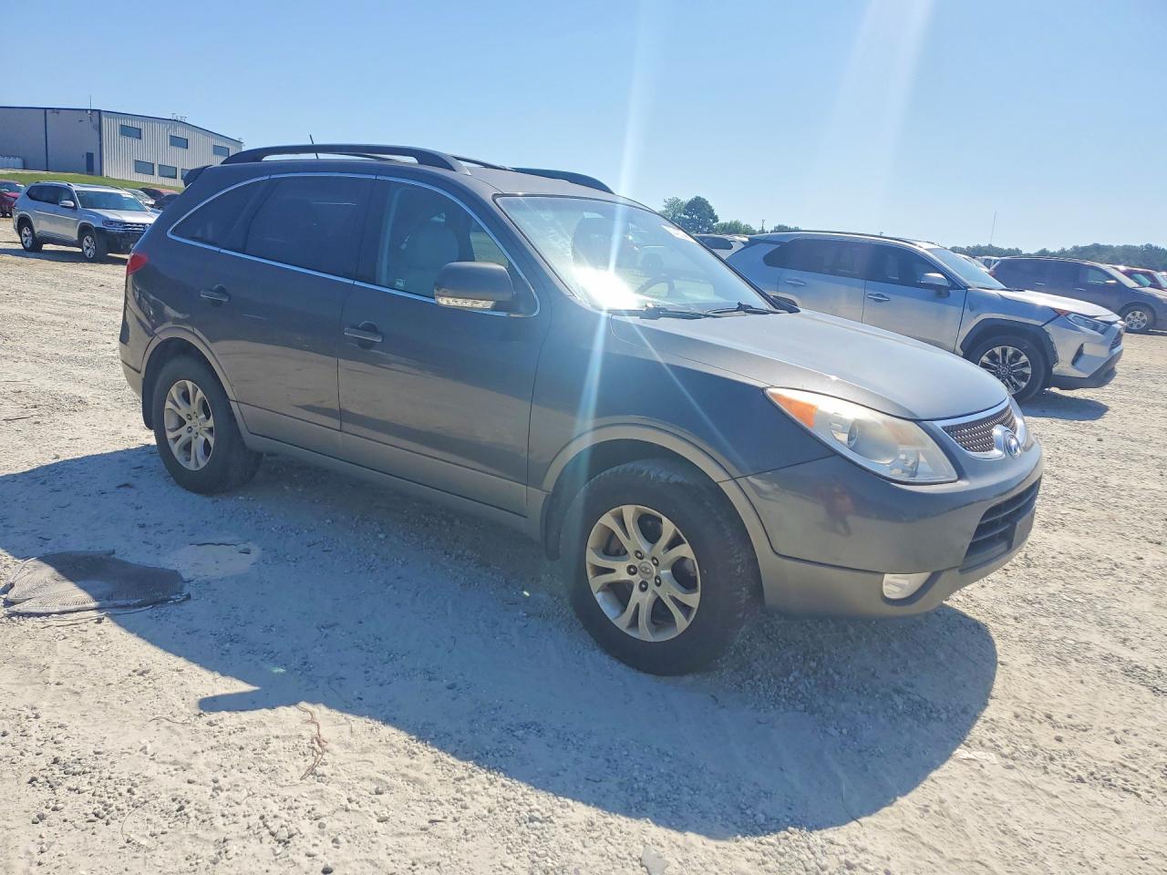 2011 Hyundai Veracruz Gls Gray vin: KM8NU4CC5BU151141
