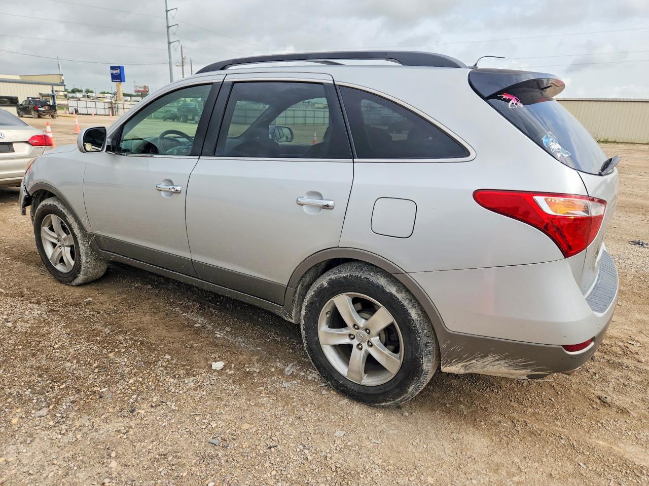 2011 Hyundai Veracruz Limited Серебряный vin: KM8NU4CC5BU166058