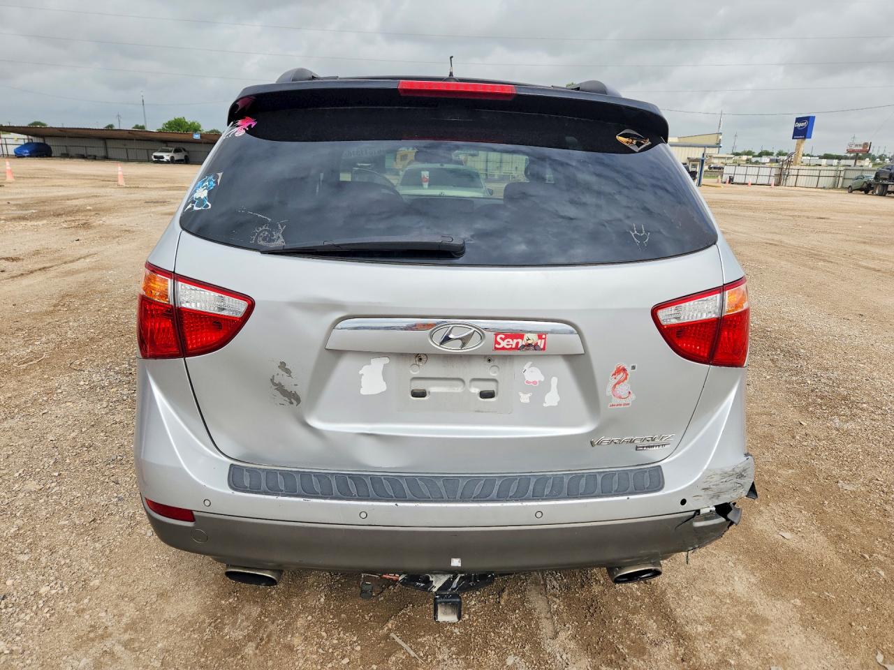 2011 Hyundai Veracruz Limited Серебряный vin: KM8NU4CC5BU166058