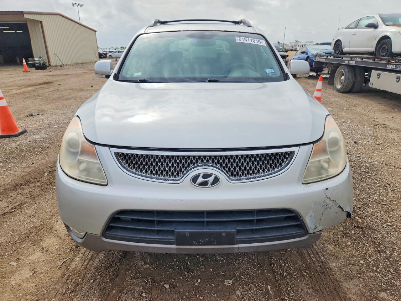 2011 Hyundai Veracruz Limited Серебряный vin: KM8NU4CC5BU166058
