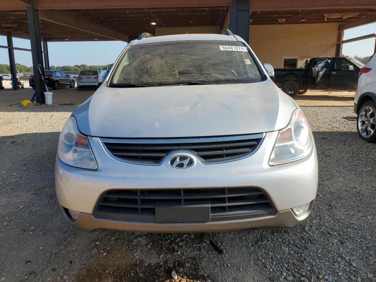 2012 Hyundai Veracruz Gls Silver vin: KM8NU4CC5CU198154