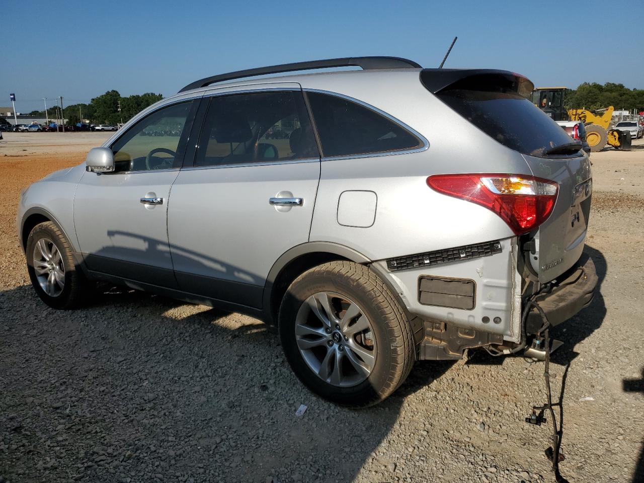 2012 Hyundai Veracruz Gls Silver vin: KM8NU4CC5CU198154