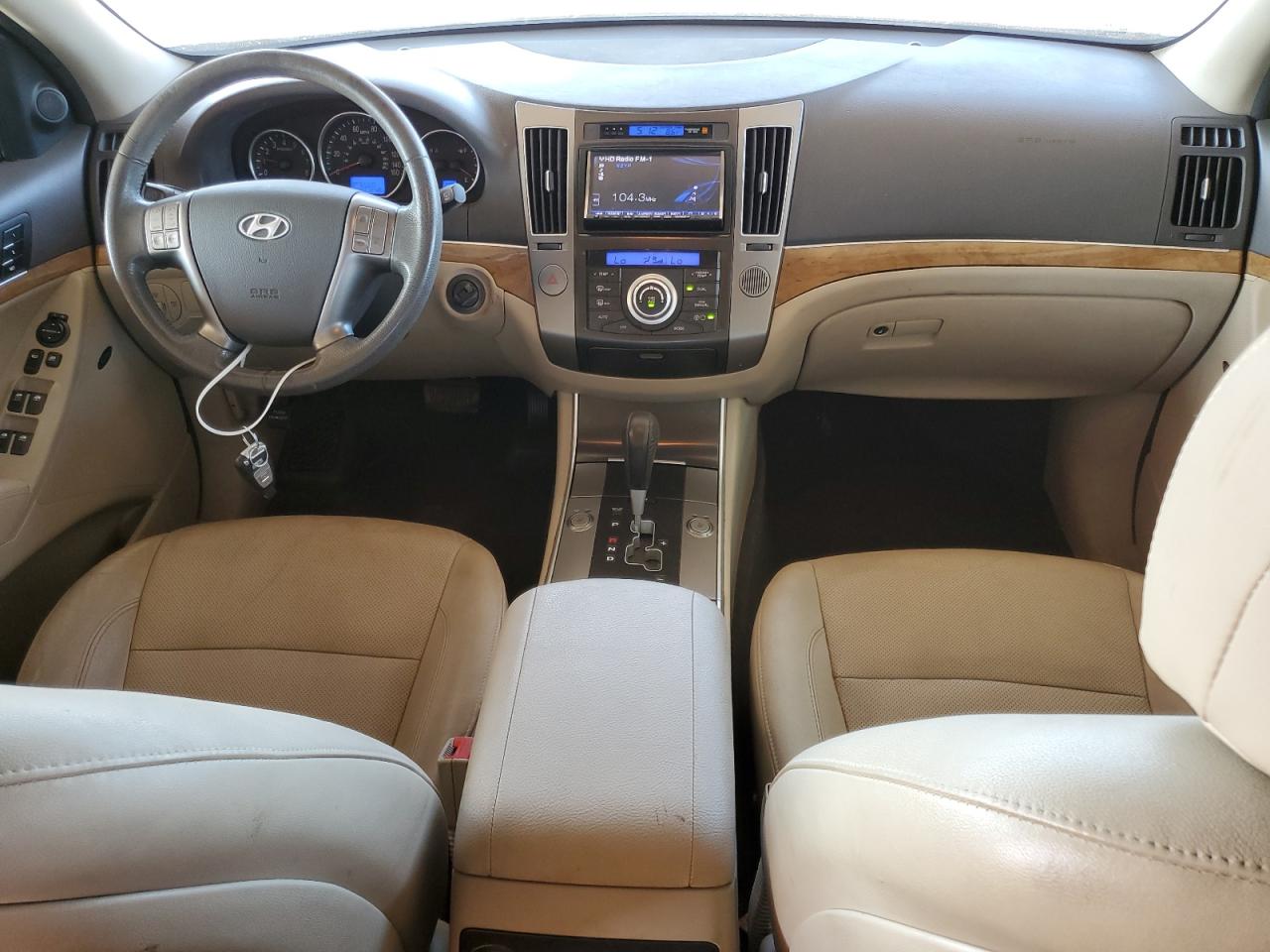 2012 Hyundai Veracruz Gls Silver vin: KM8NU4CC5CU198154