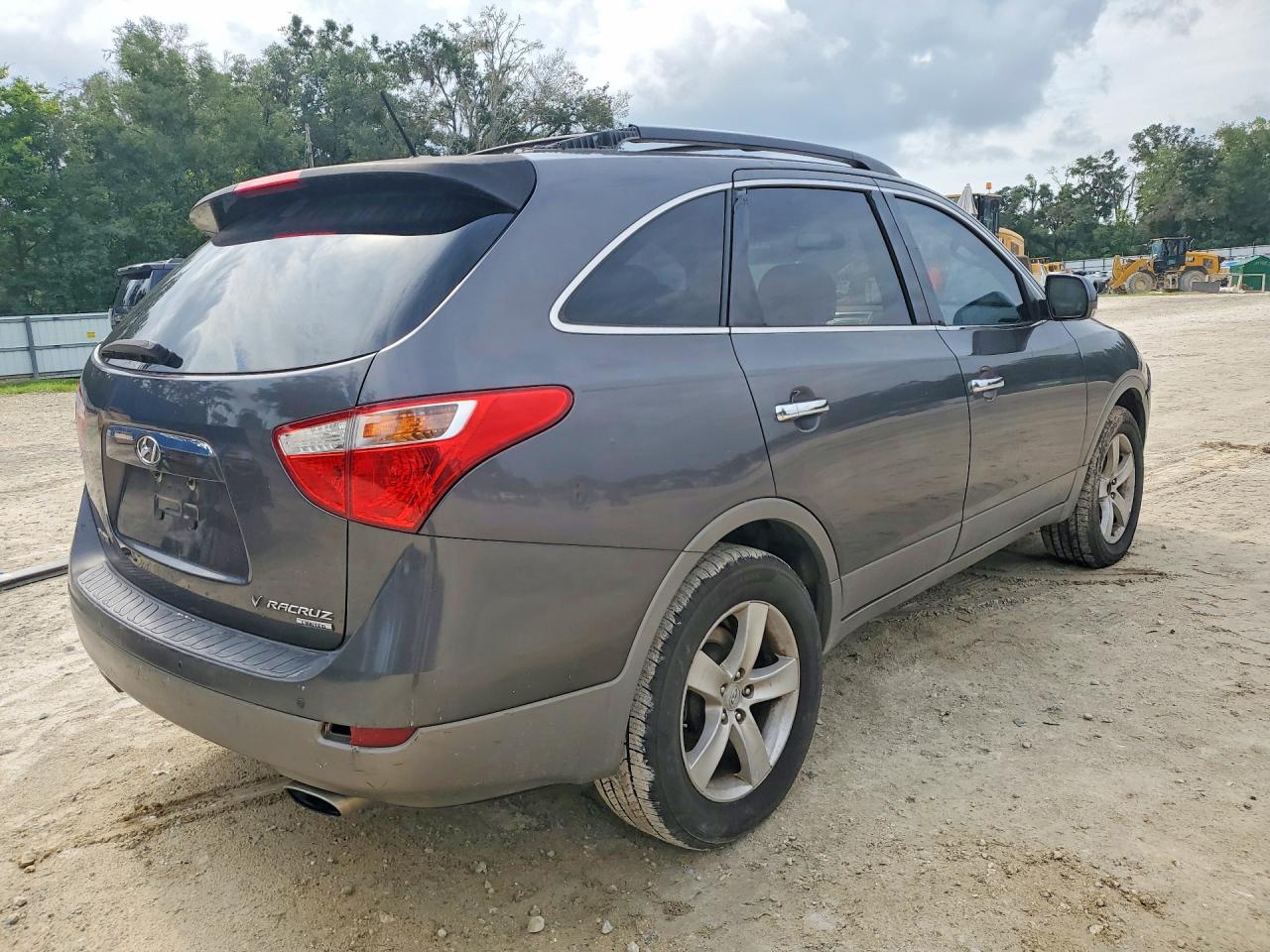 2011 Hyundai Veracruz Limited Серый vin: KM8NU4CC6BU141086