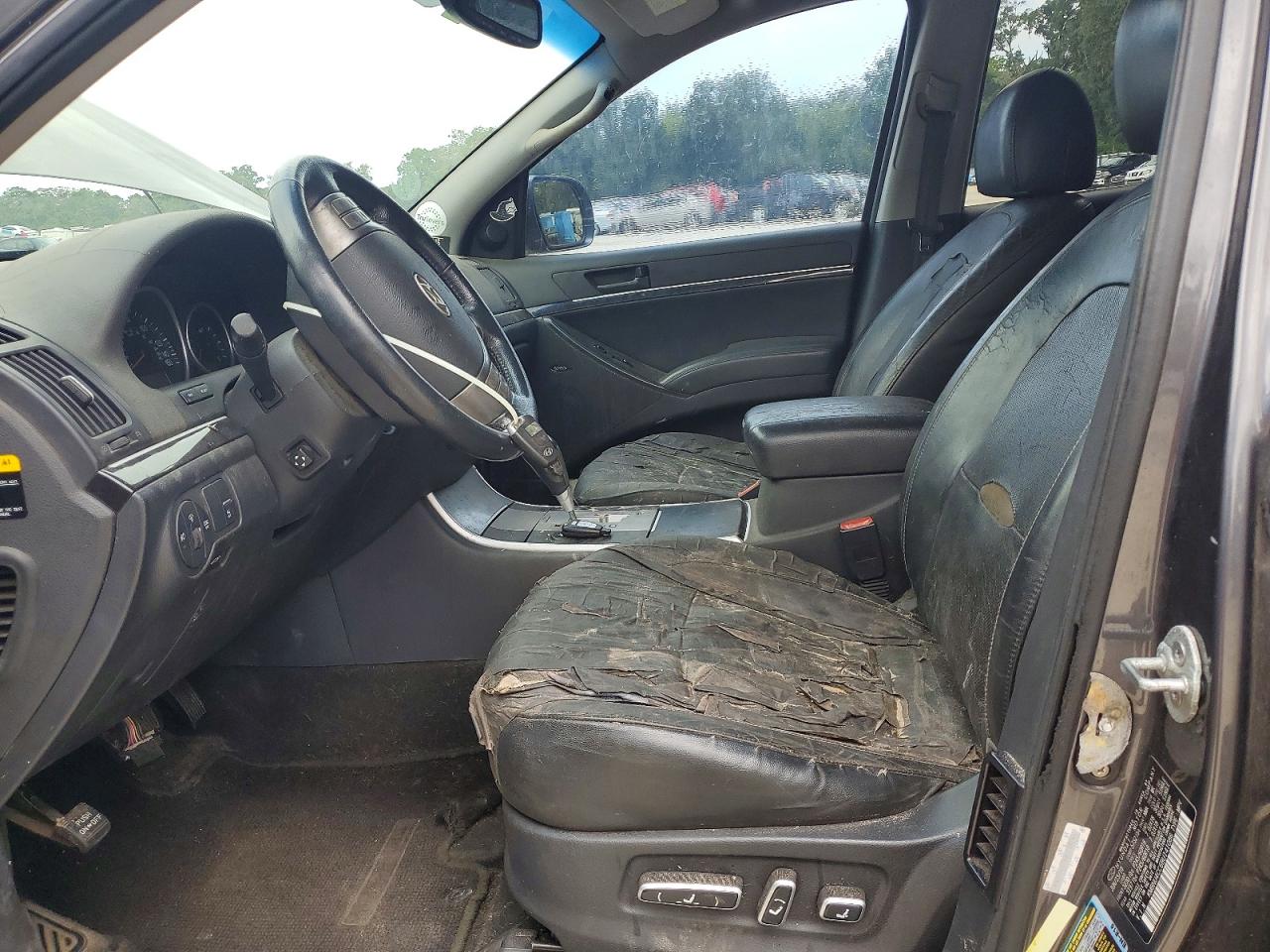 2011 Hyundai Veracruz Limited Серый vin: KM8NU4CC6BU141086