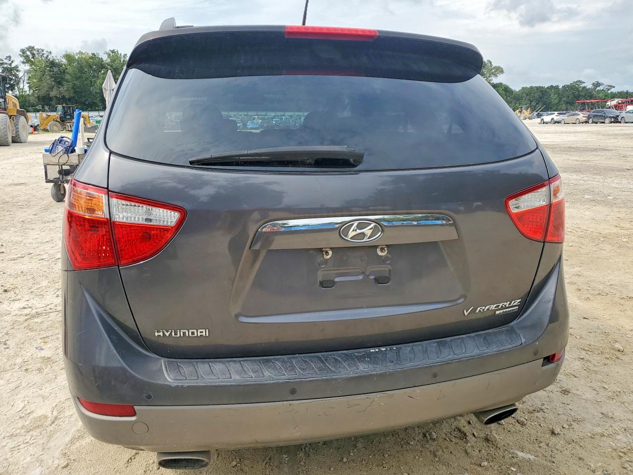 2011 Hyundai Veracruz Limited Серый vin: KM8NU4CC6BU141086