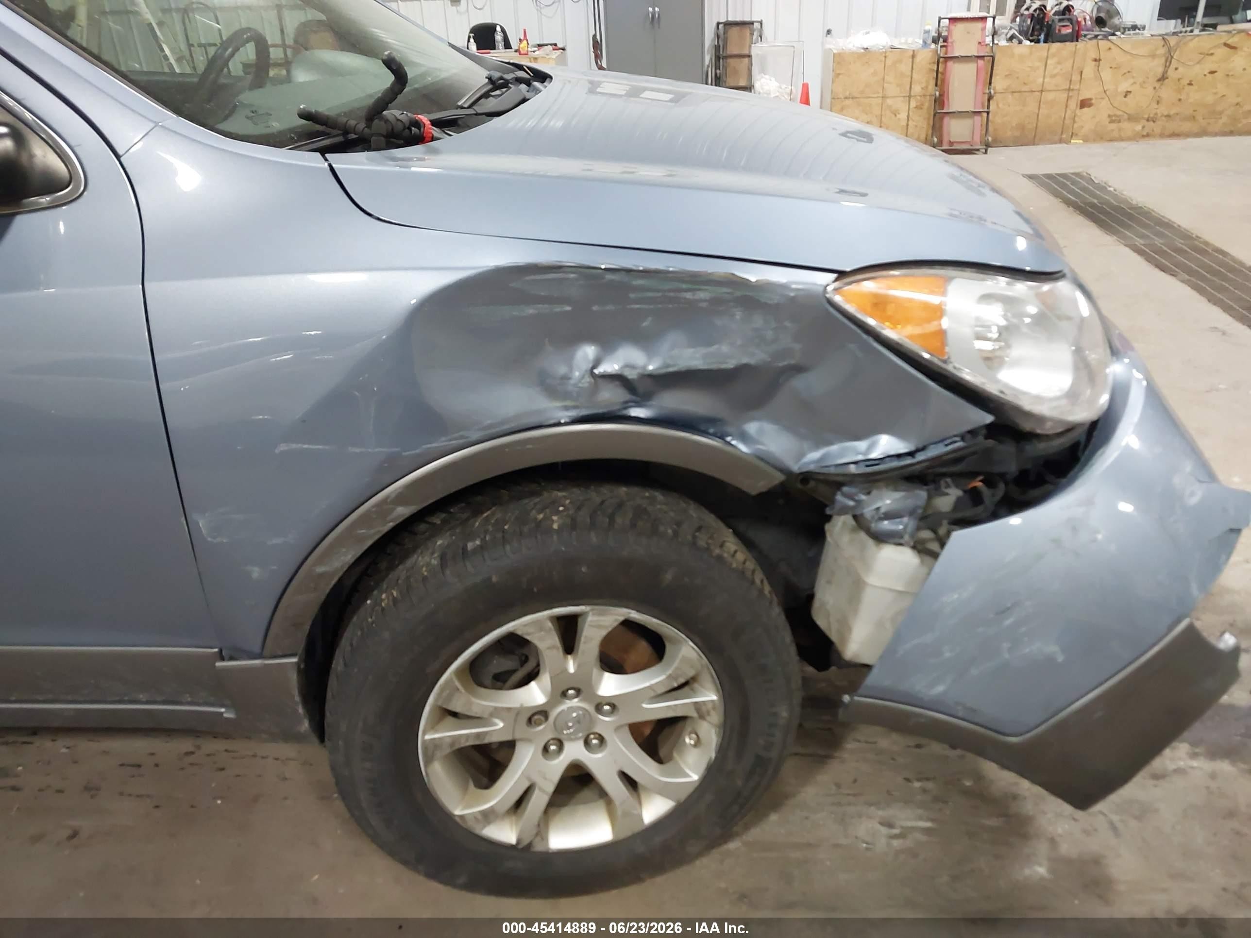2011 Hyundai Veracruz Gls Синий vin: KM8NU4CC6BU150225