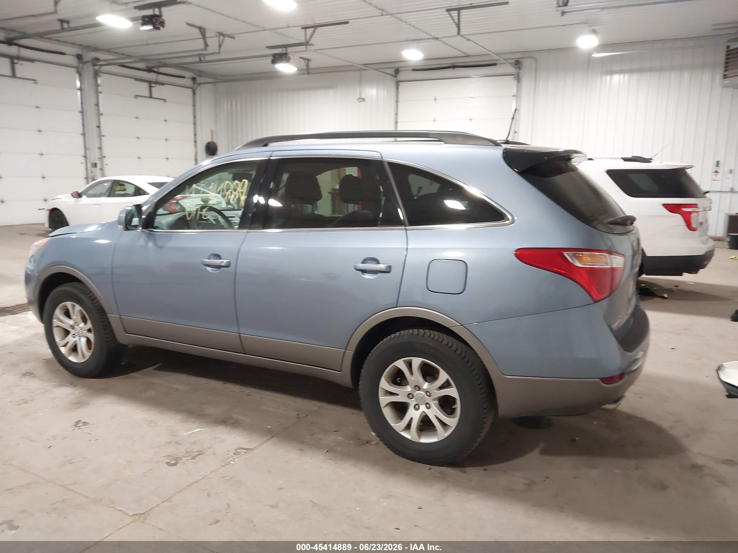 2011 Hyundai Veracruz Gls Синий vin: KM8NU4CC6BU150225