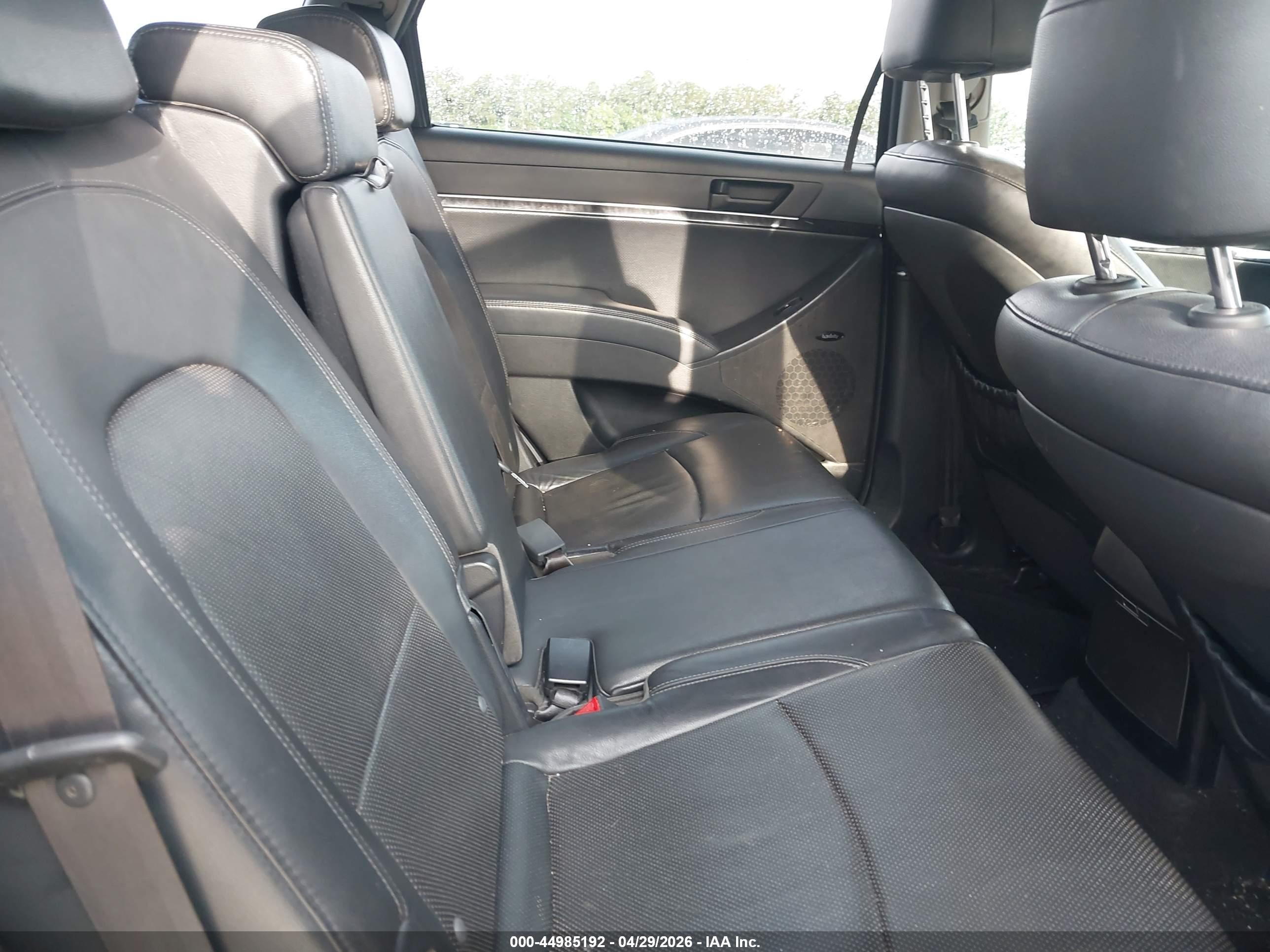 2011 Hyundai Veracruz Limited Blue vin: KM8NU4CC6BU154582