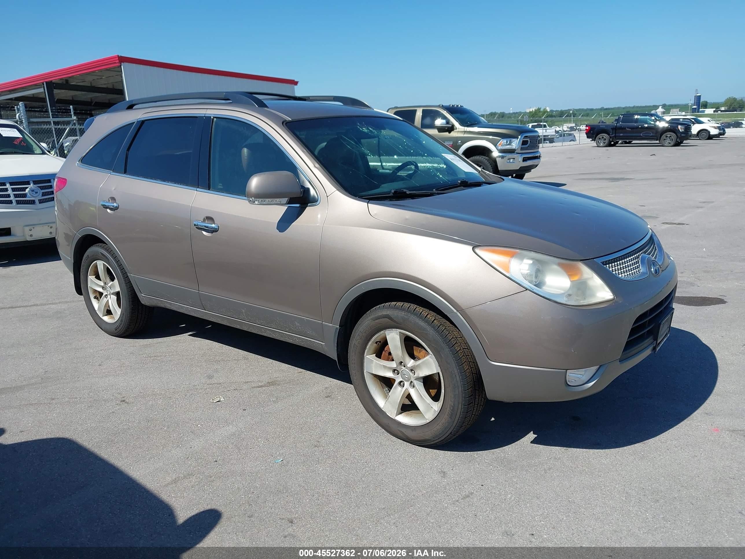 2011 Hyundai Veracruz Limited Gray vin: KM8NU4CC6BU157269