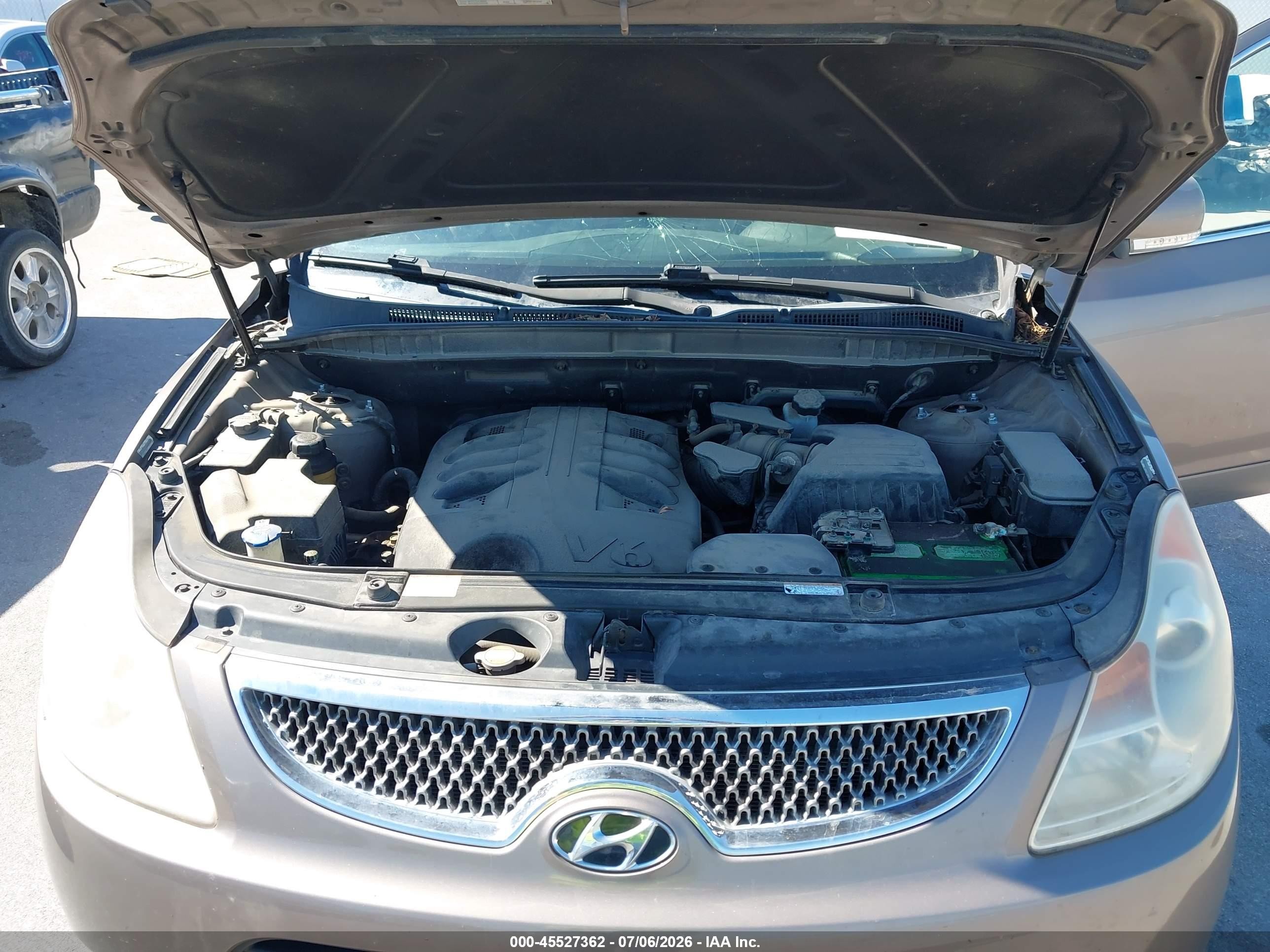 2011 Hyundai Veracruz Limited Gray vin: KM8NU4CC6BU157269