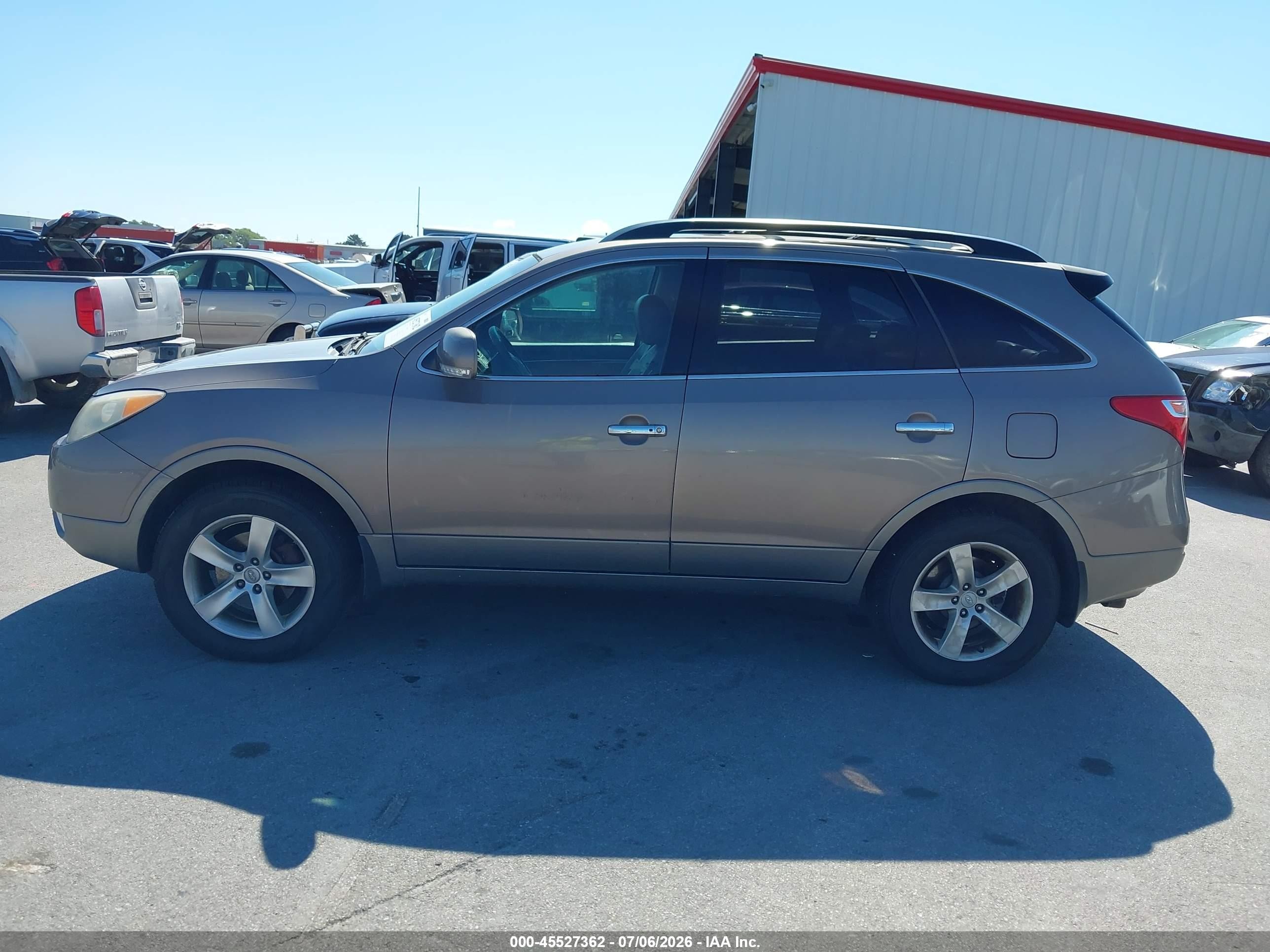 2011 Hyundai Veracruz Limited Gray vin: KM8NU4CC6BU157269