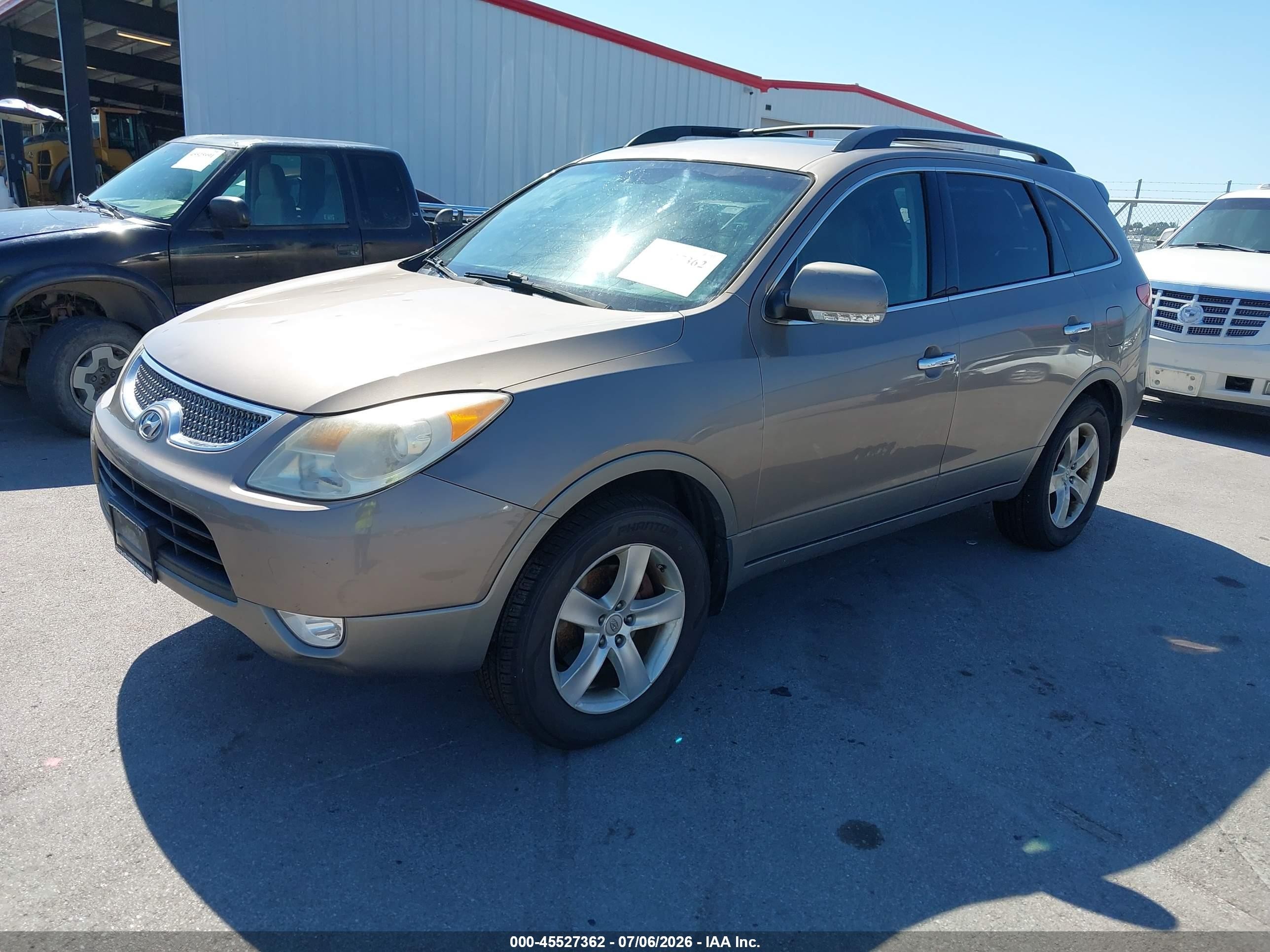 2011 Hyundai Veracruz Limited Gray vin: KM8NU4CC6BU157269
