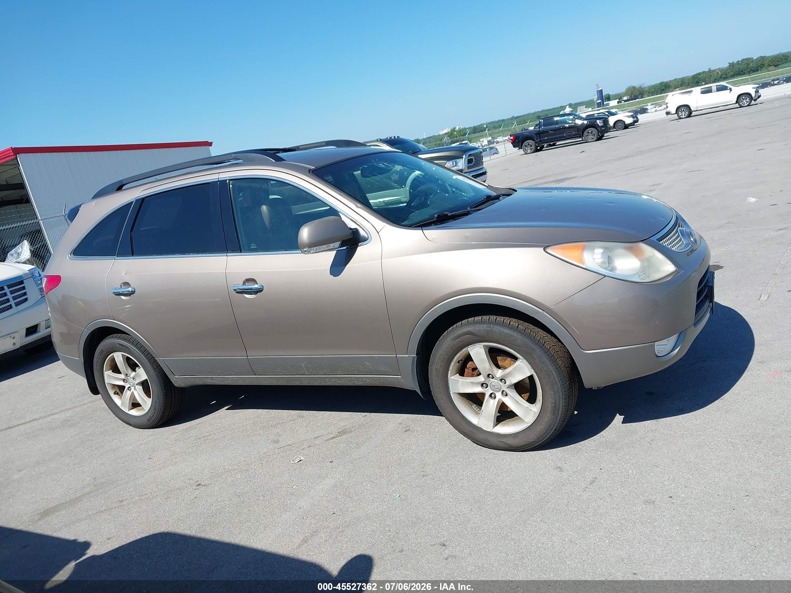 2011 Hyundai Veracruz Limited Gray vin: KM8NU4CC6BU157269