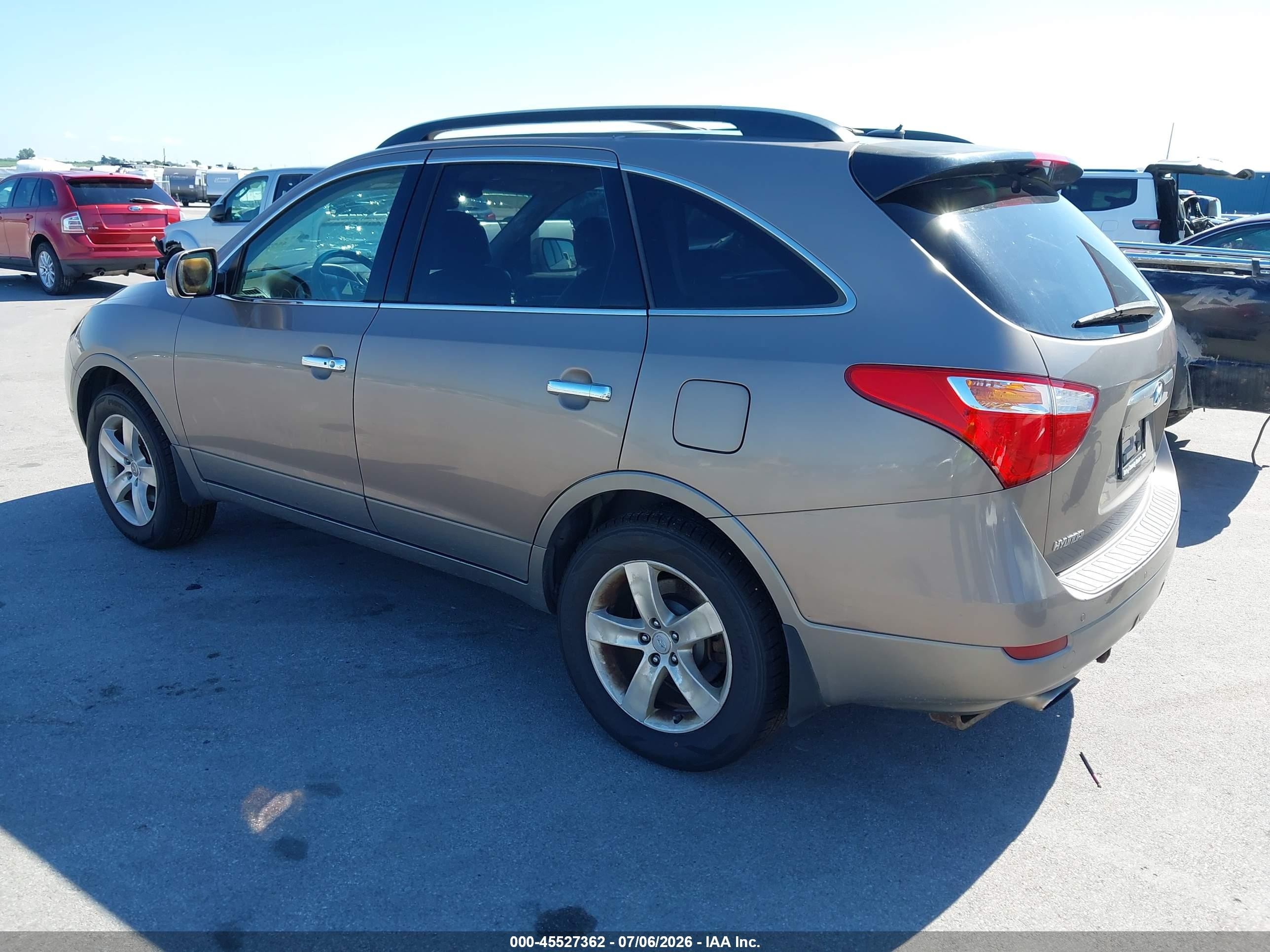2011 Hyundai Veracruz Limited Gray vin: KM8NU4CC6BU157269