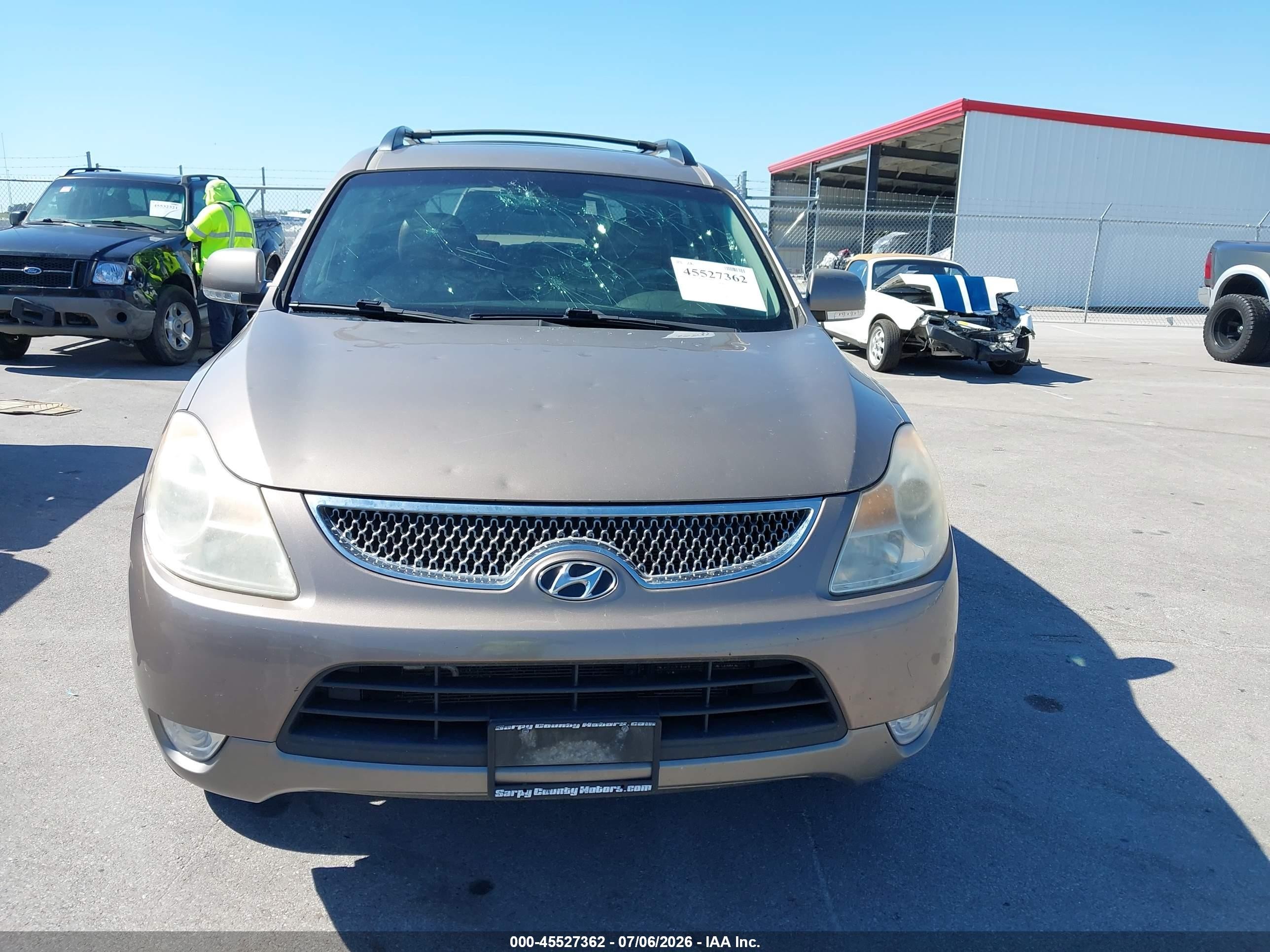 2011 Hyundai Veracruz Limited Gray vin: KM8NU4CC6BU157269
