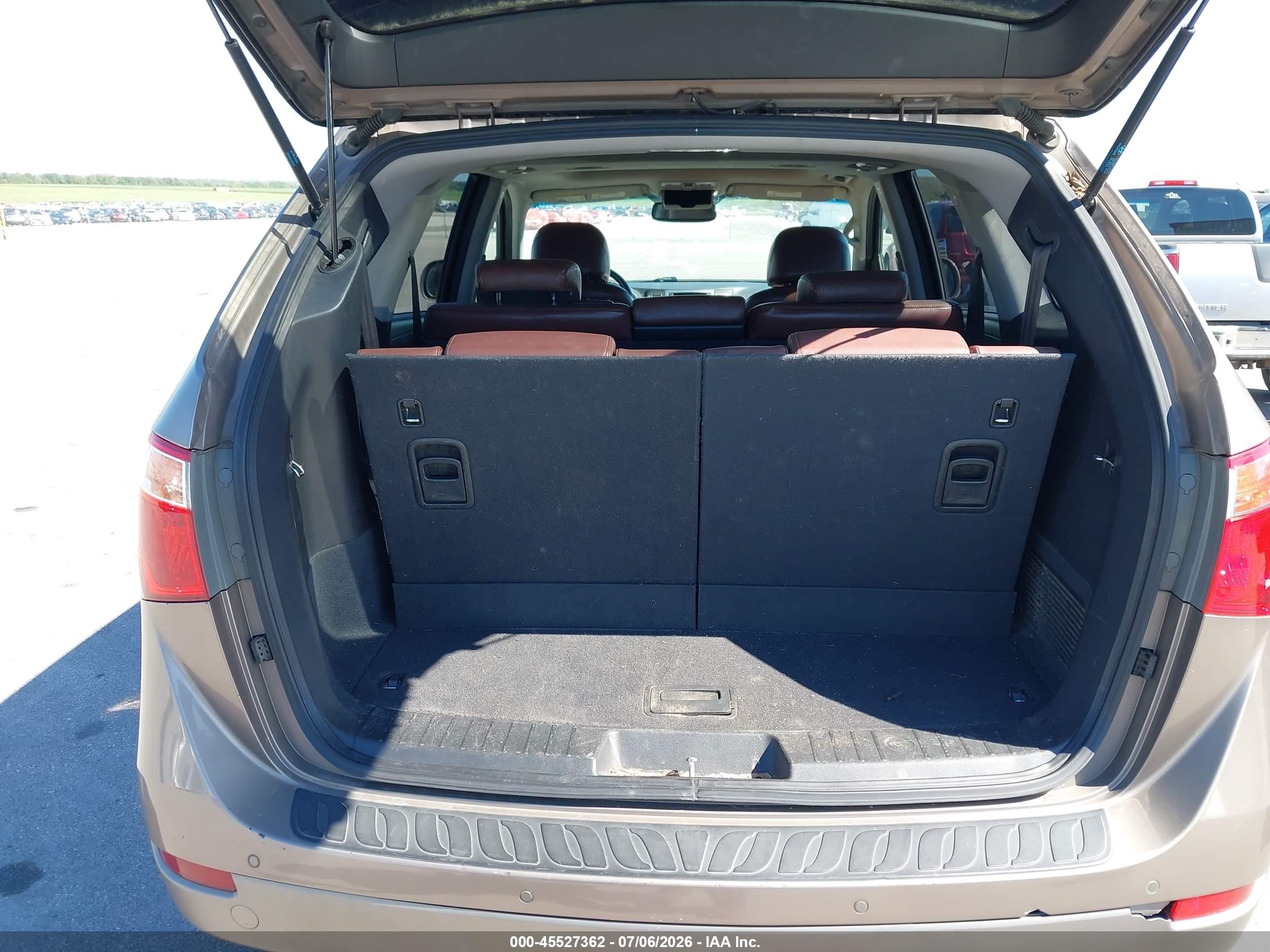 2011 Hyundai Veracruz Limited Gray vin: KM8NU4CC6BU157269