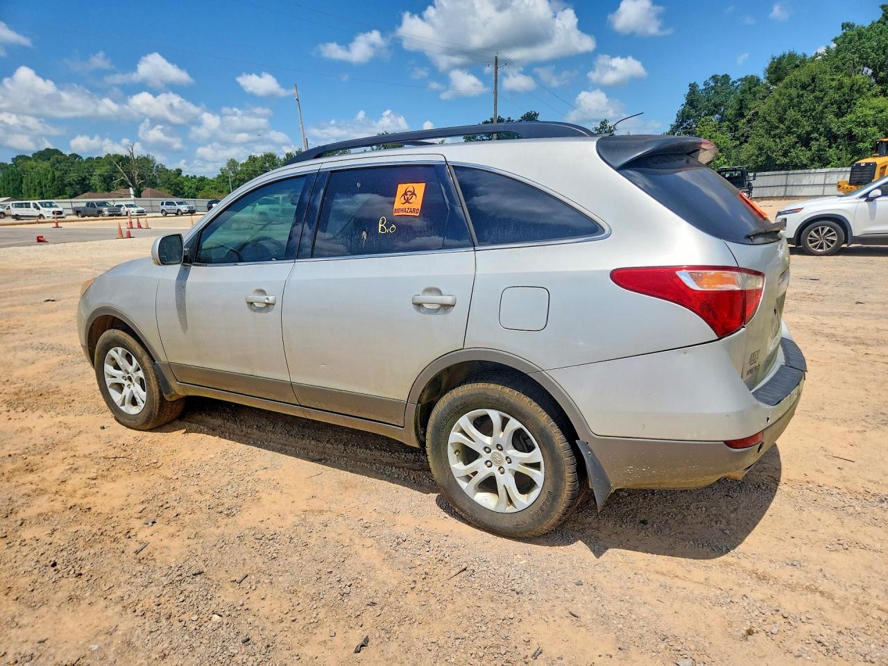 2011 Hyundai Veracruz Gls Silver vin: KM8NU4CC6BU163878