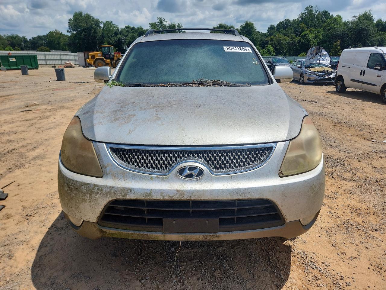 2011 Hyundai Veracruz Gls Silver vin: KM8NU4CC6BU163878