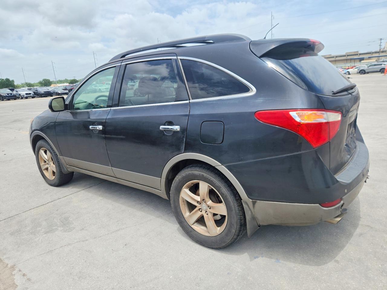 2011 Hyundai Veracruz Limited Black vin: KM8NU4CC6BU167252