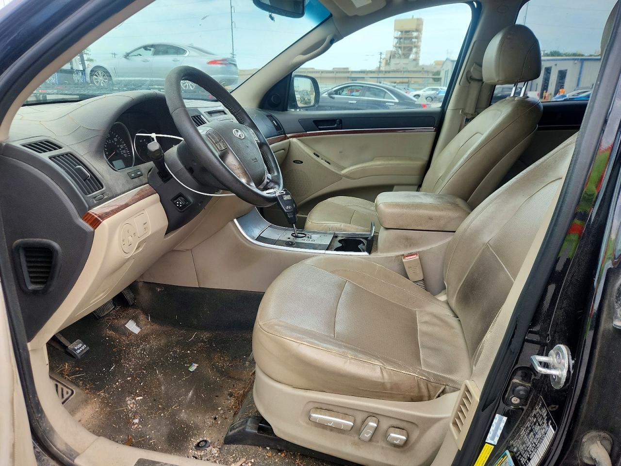 2011 Hyundai Veracruz Limited Black vin: KM8NU4CC6BU167252