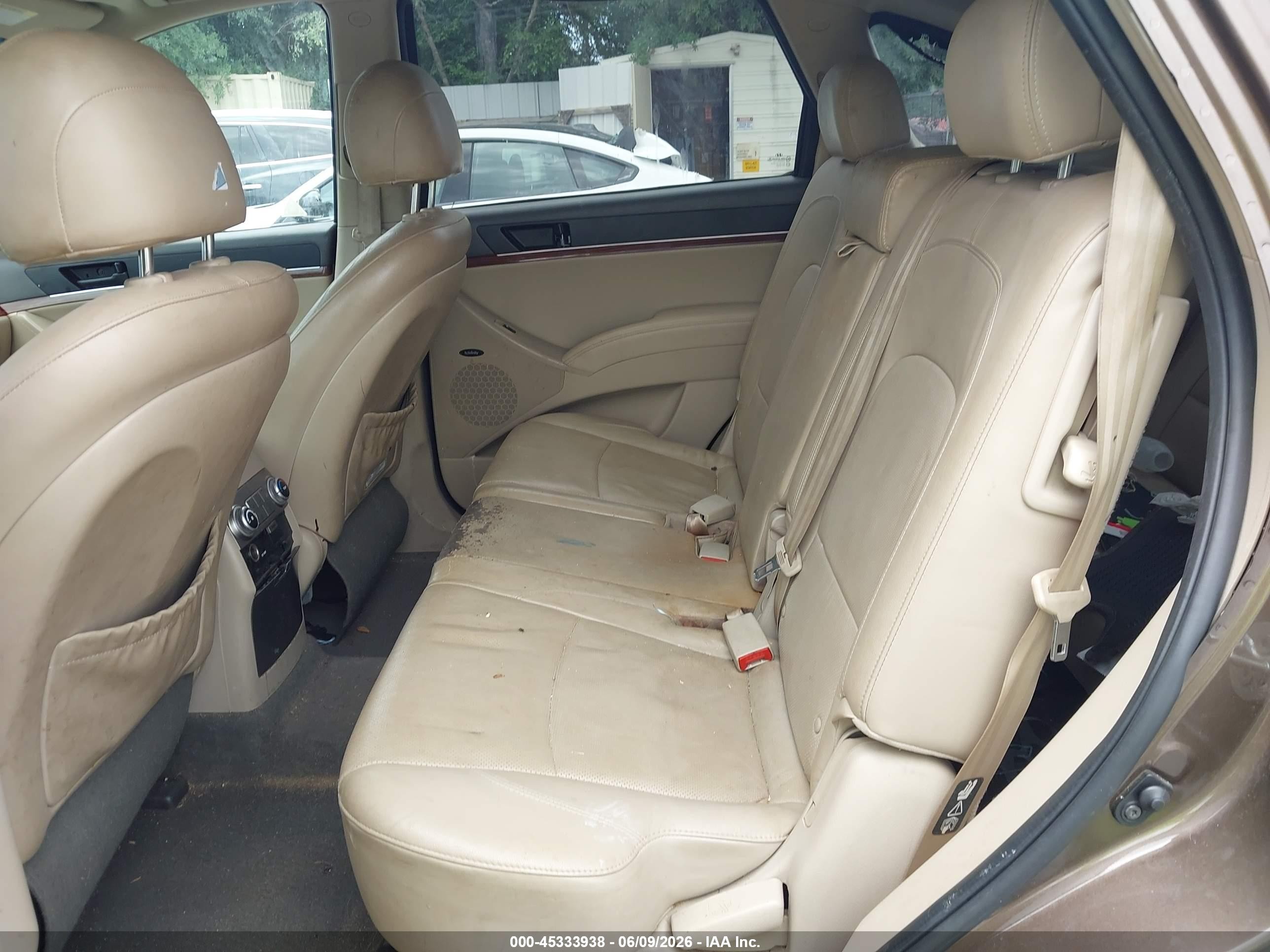 2012 Hyundai Veracruz Limited Коричневый vin: KM8NU4CC6CU189351