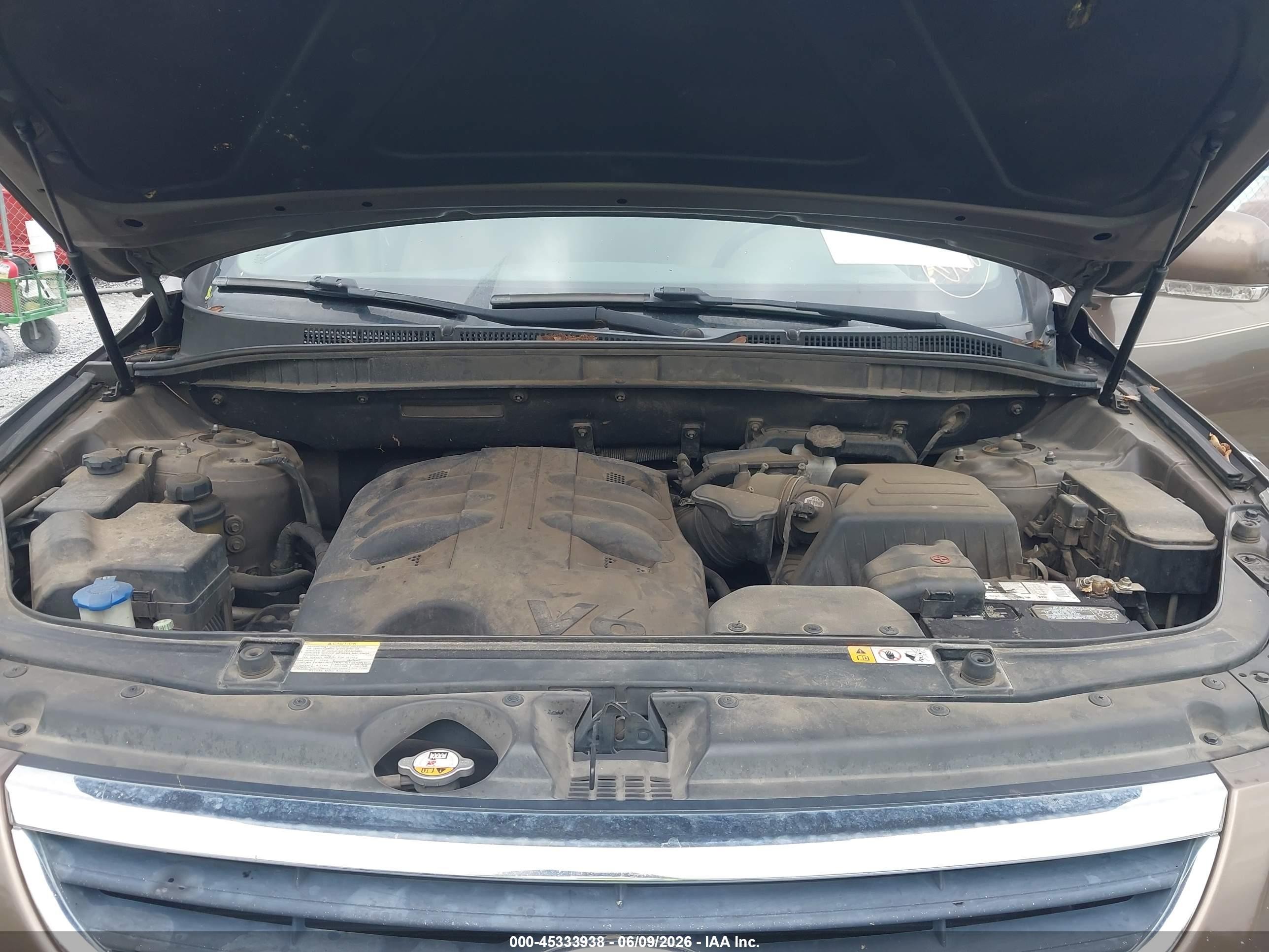 2012 Hyundai Veracruz Limited Коричневый vin: KM8NU4CC6CU189351
