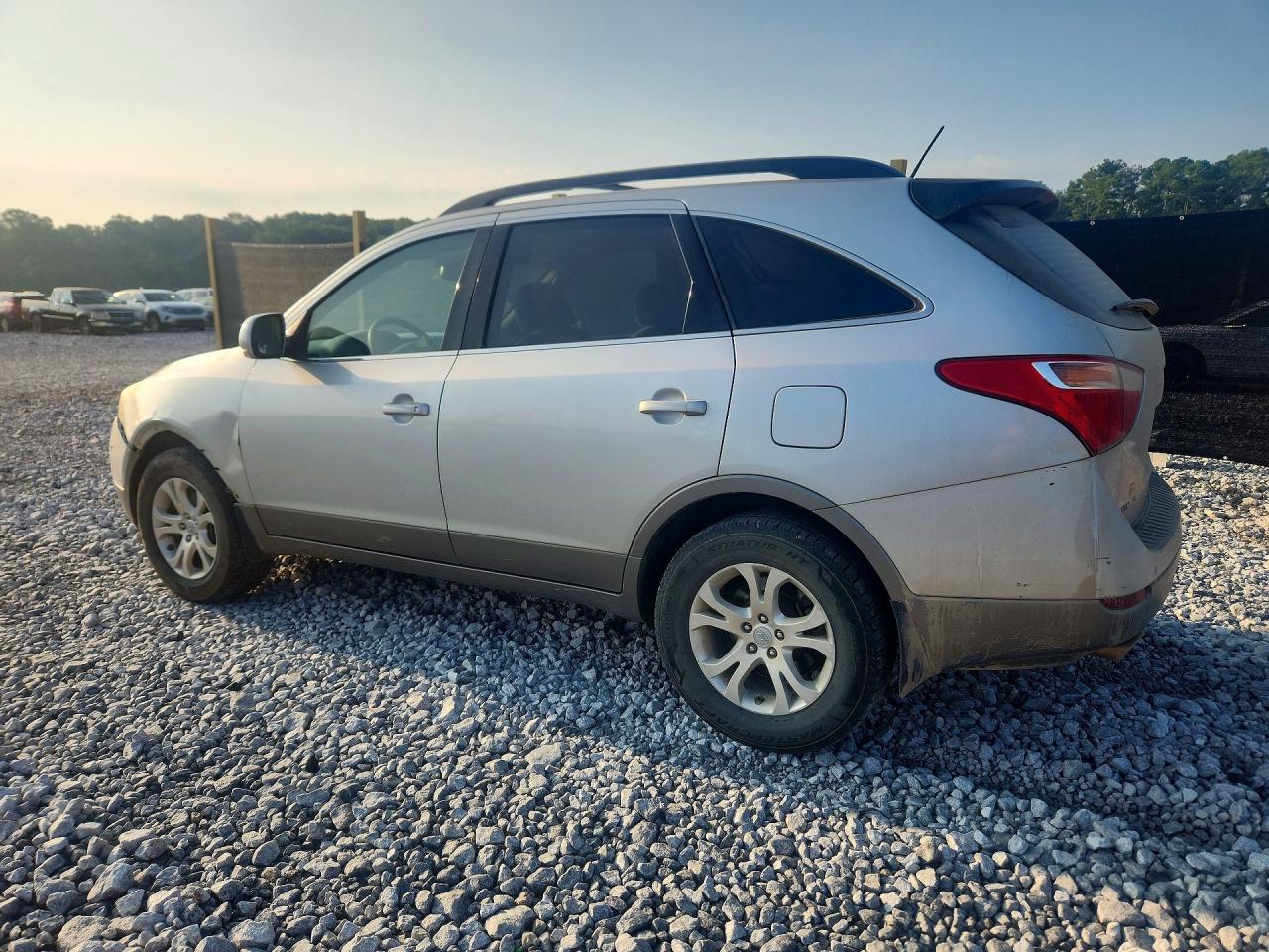 2011 Hyundai Veracruz Gls Серебряный vin: KM8NU4CC7BU152551