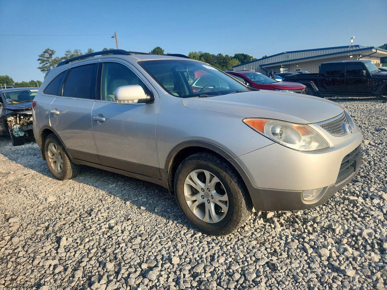 2011 Hyundai Veracruz Gls Серебряный vin: KM8NU4CC7BU152551