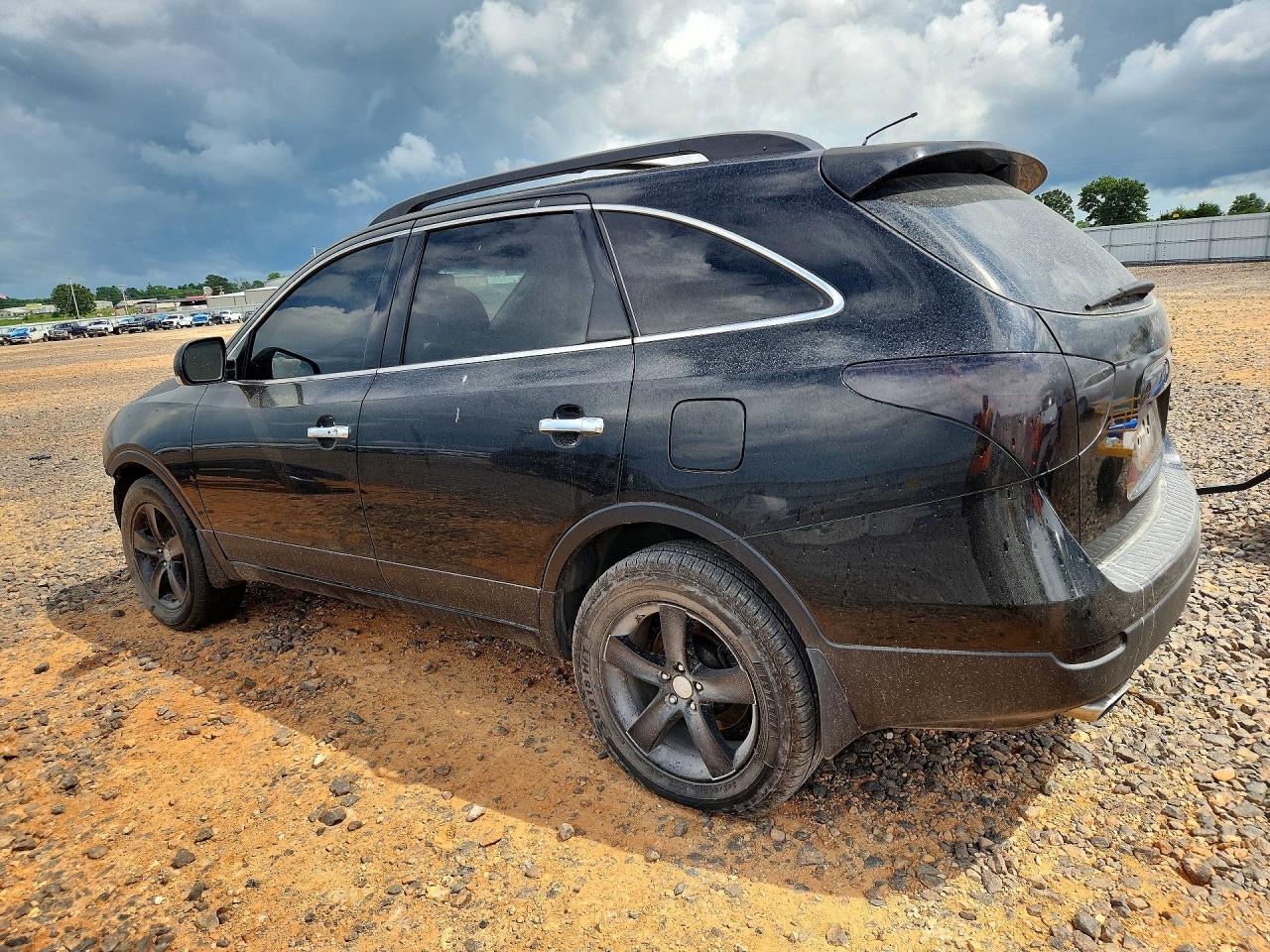 2011 Hyundai Veracruz Limited Black vin: KM8NU4CC7BU167969