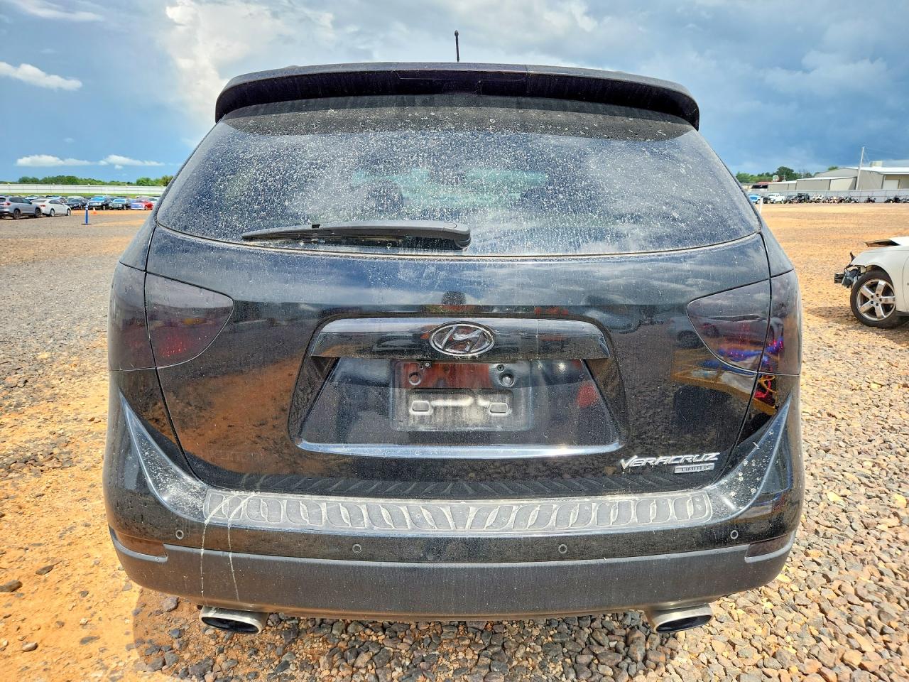 2011 Hyundai Veracruz Limited Black vin: KM8NU4CC7BU167969